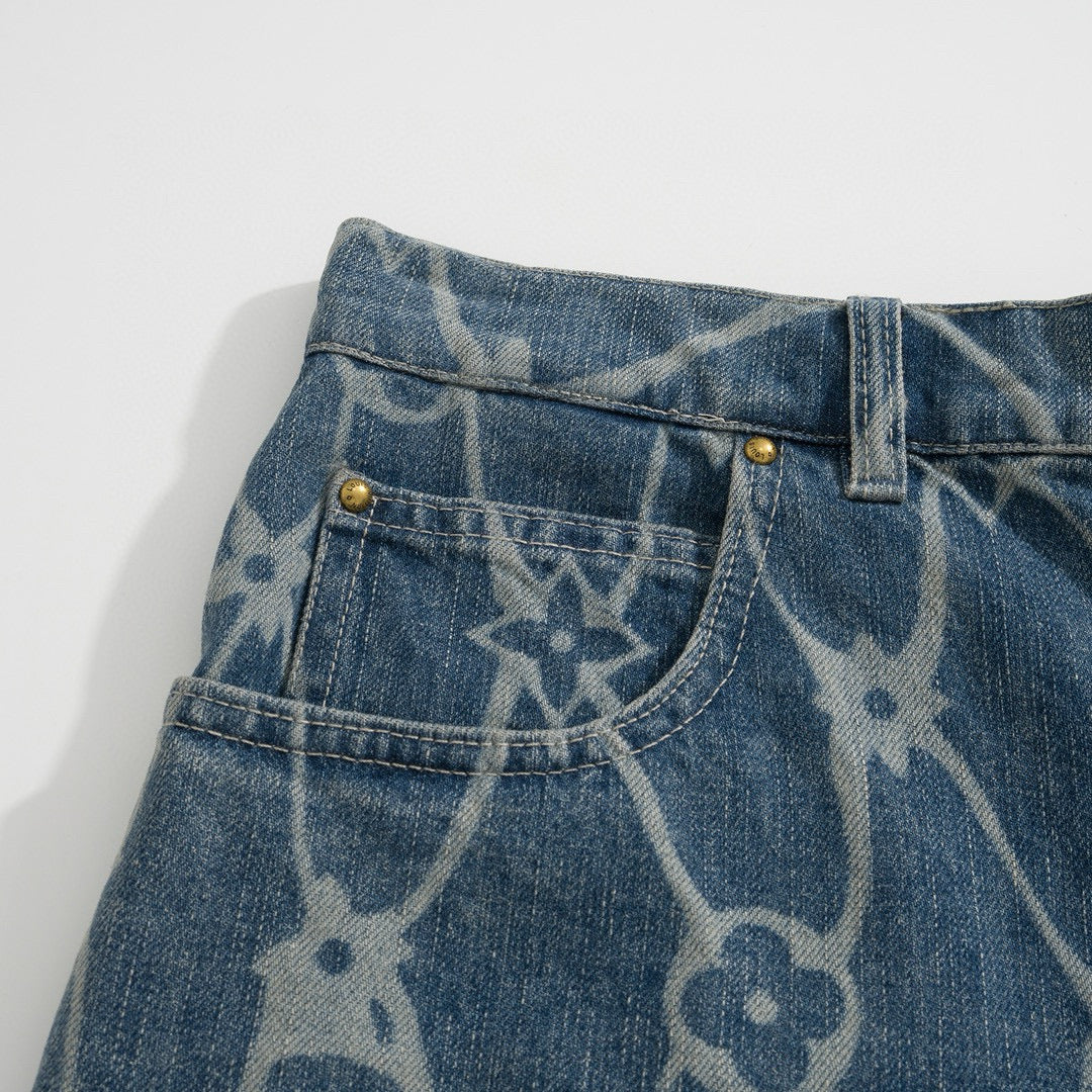 LOU DENIM SHORTS