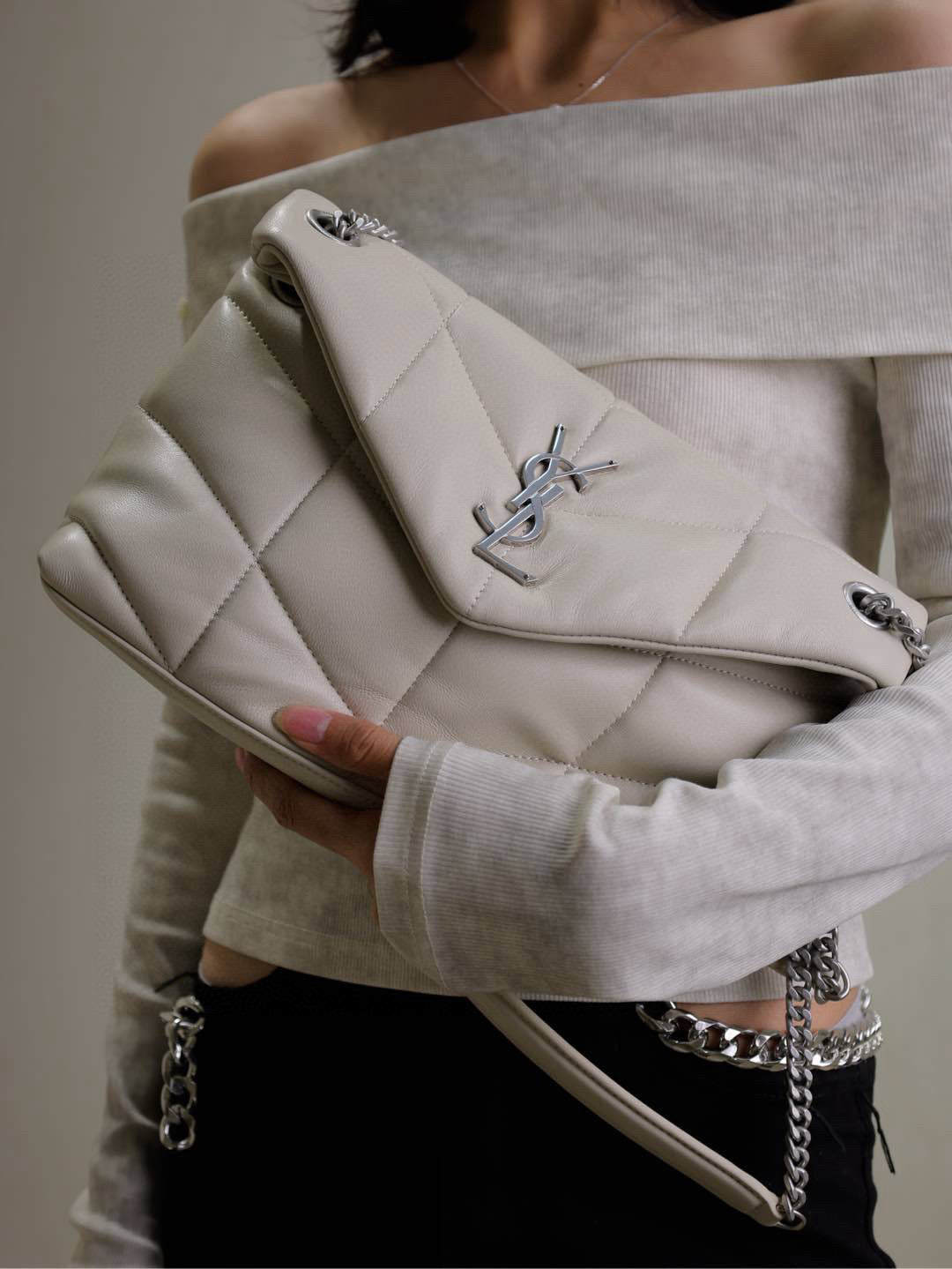 SL LOULOU PUFFER SMALL BAG