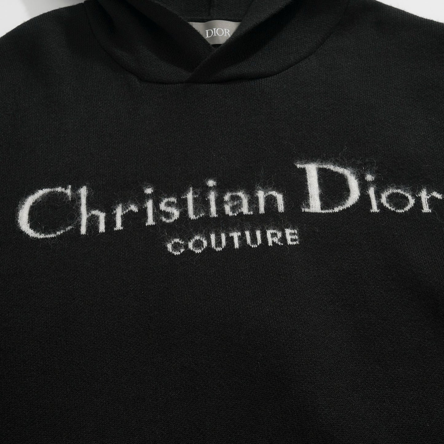 CD KNITTED HOODIE