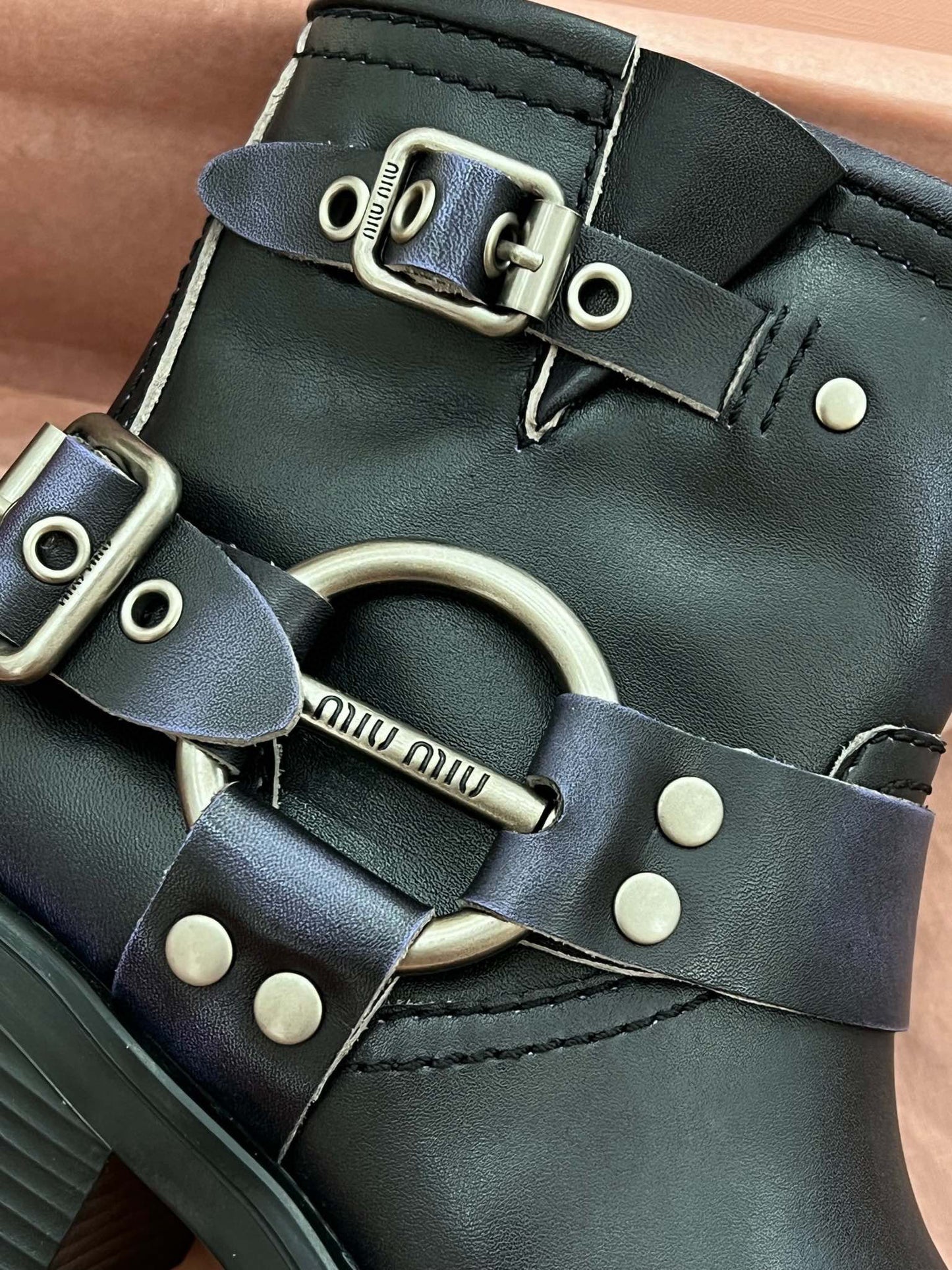 MIU M BOOTS
