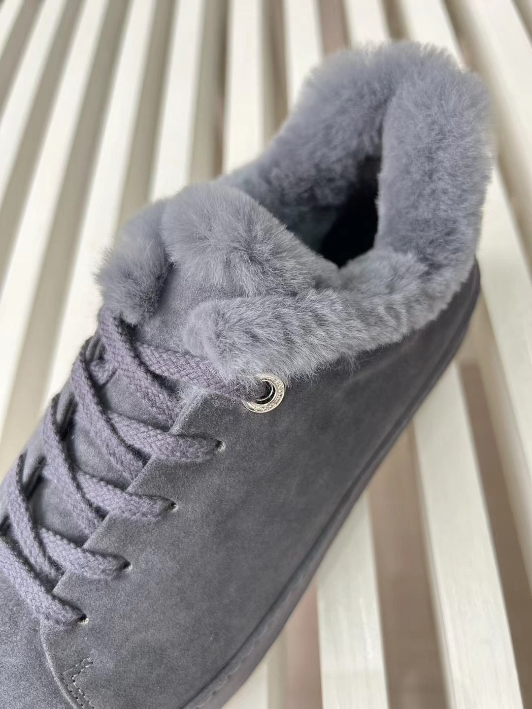 LORO P FUR NUAGES SNEAKERS