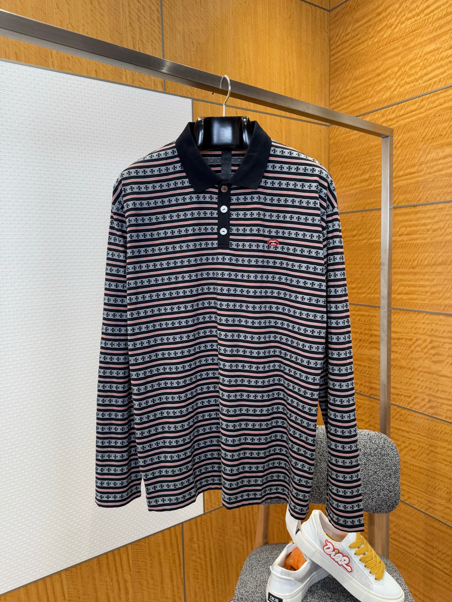 CHROME H POLO SHIRT