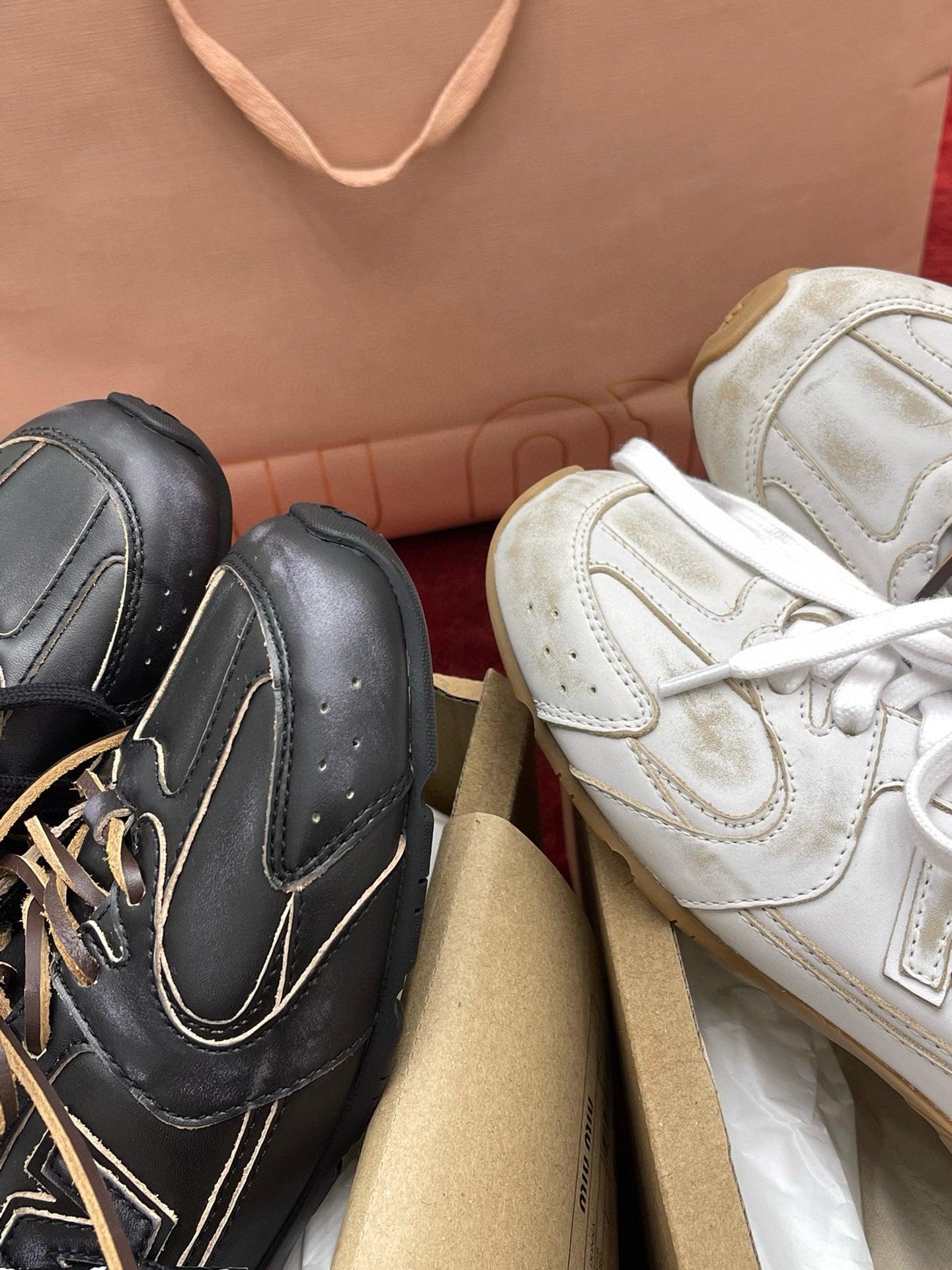 MIU M x NEW BALANCE TRAINERS