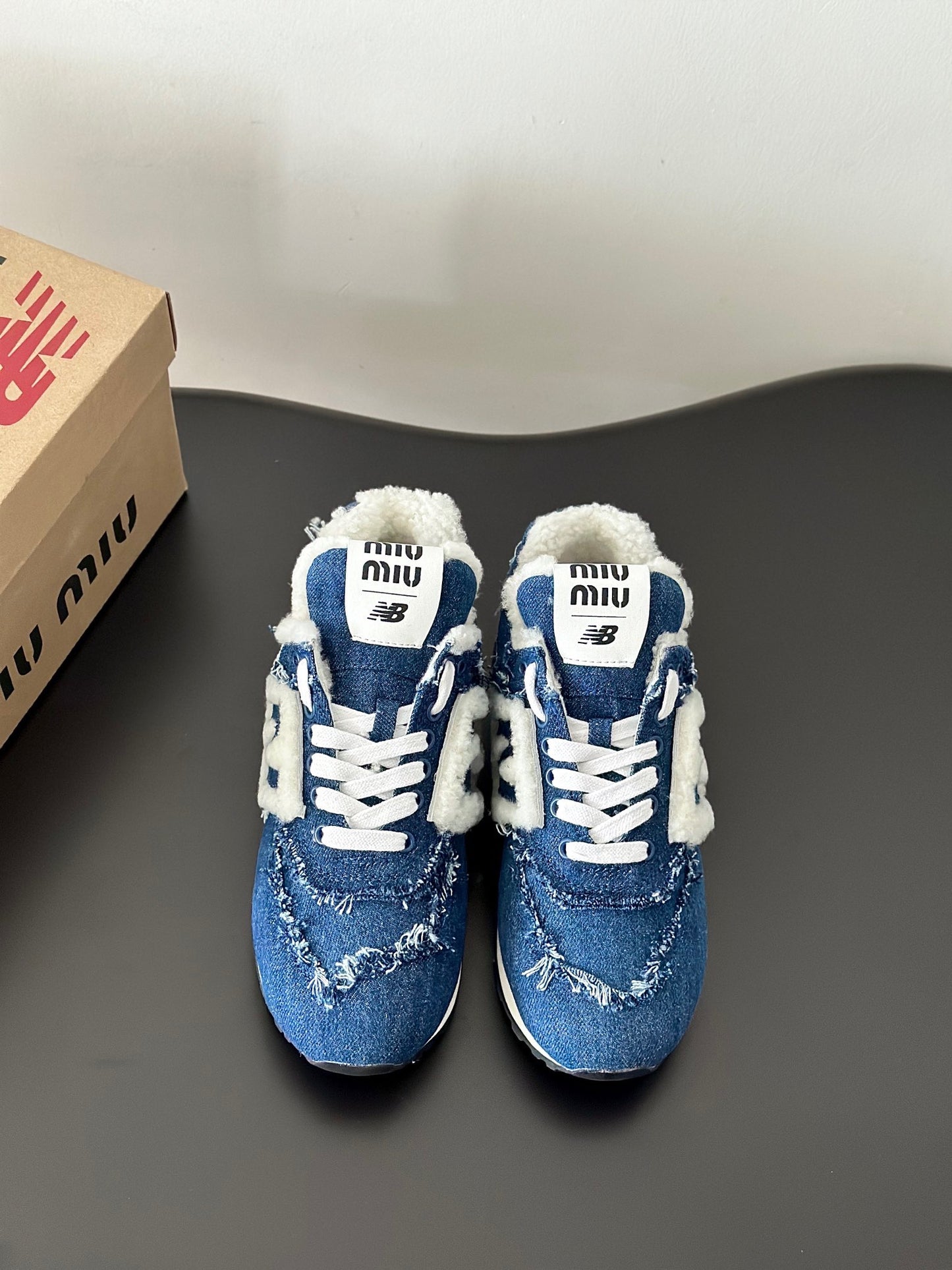 MIU M x NEW BALANCE TRAINERS