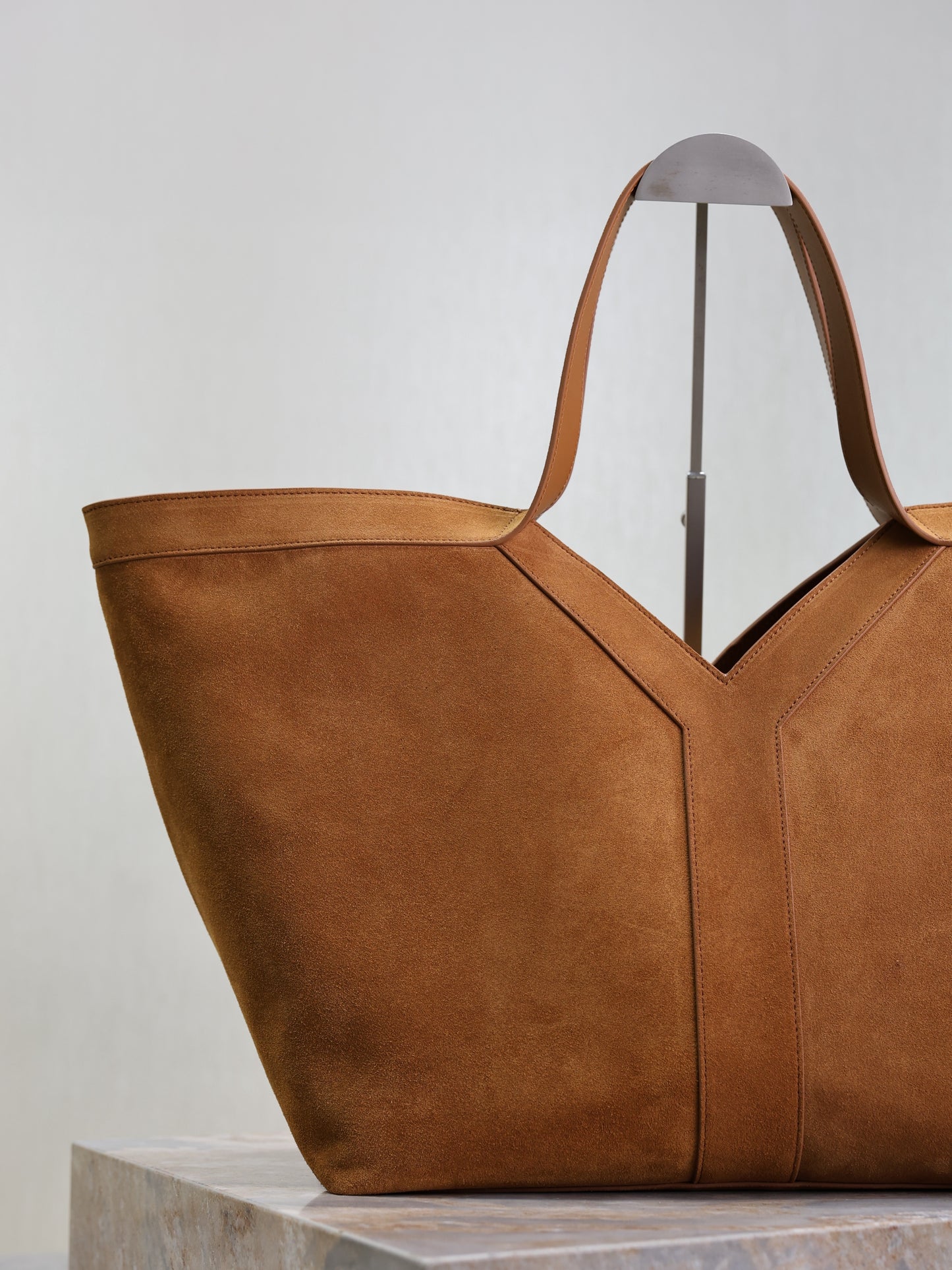 SL Y TOTE IN SUEDE BAG
