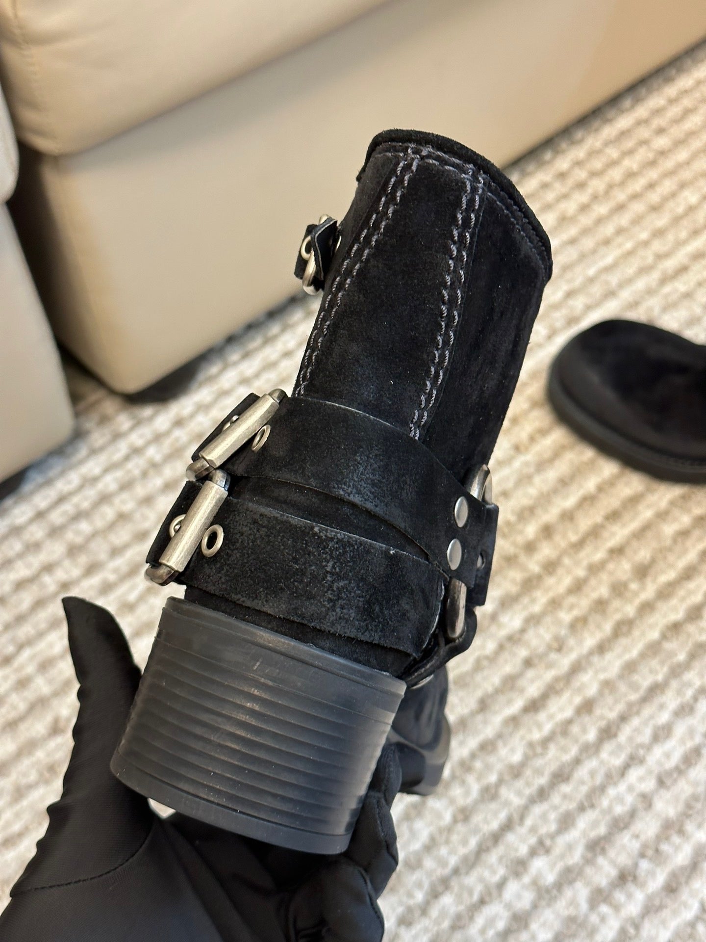 MIU M BOOTS