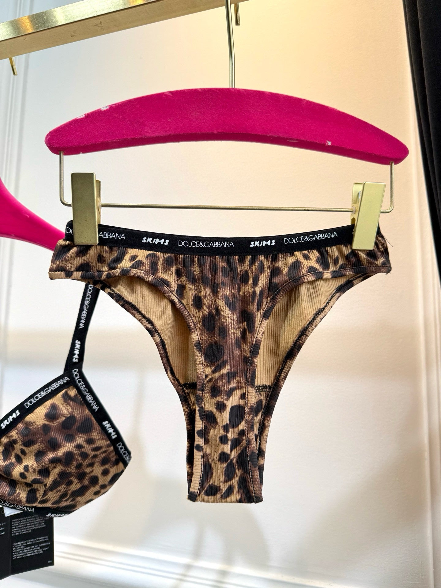 SKIMS x DG BRA SET
