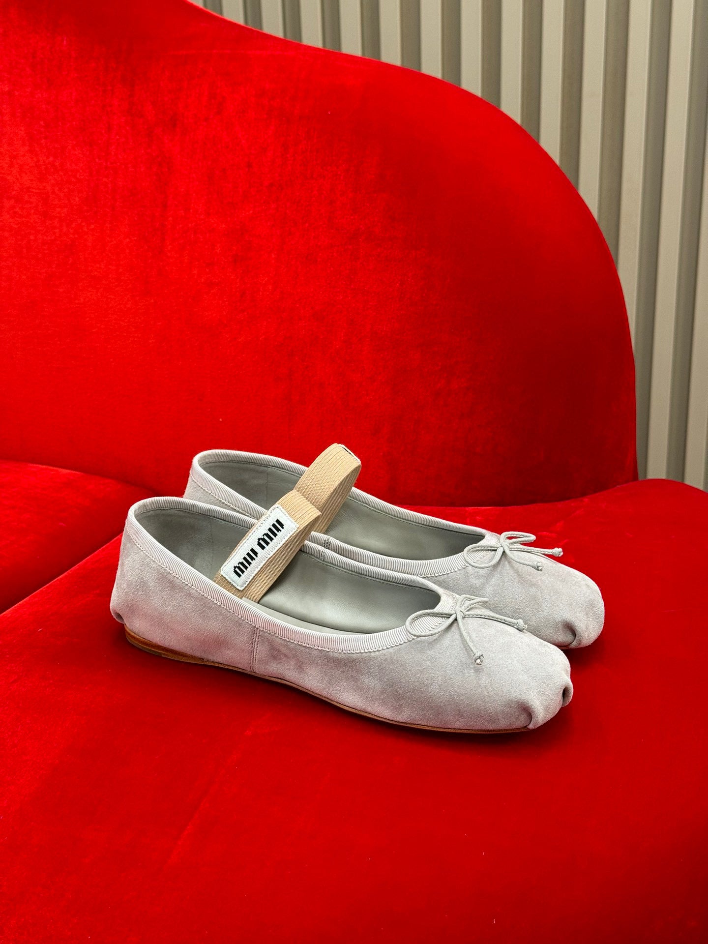 MIU M BALLERINA FLATS