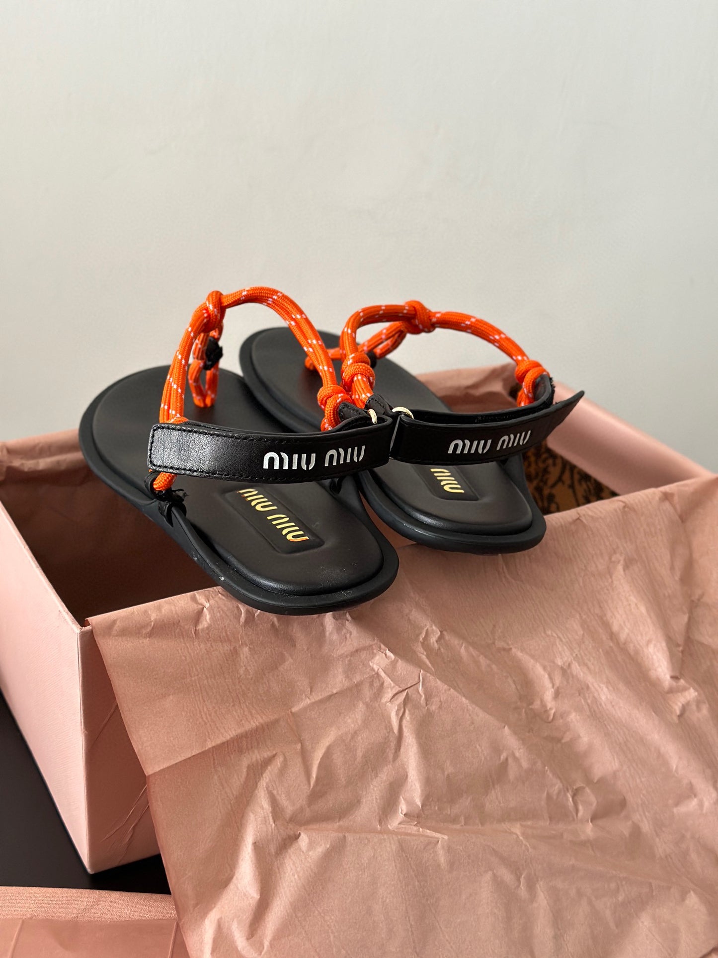 MIU M SANDALS