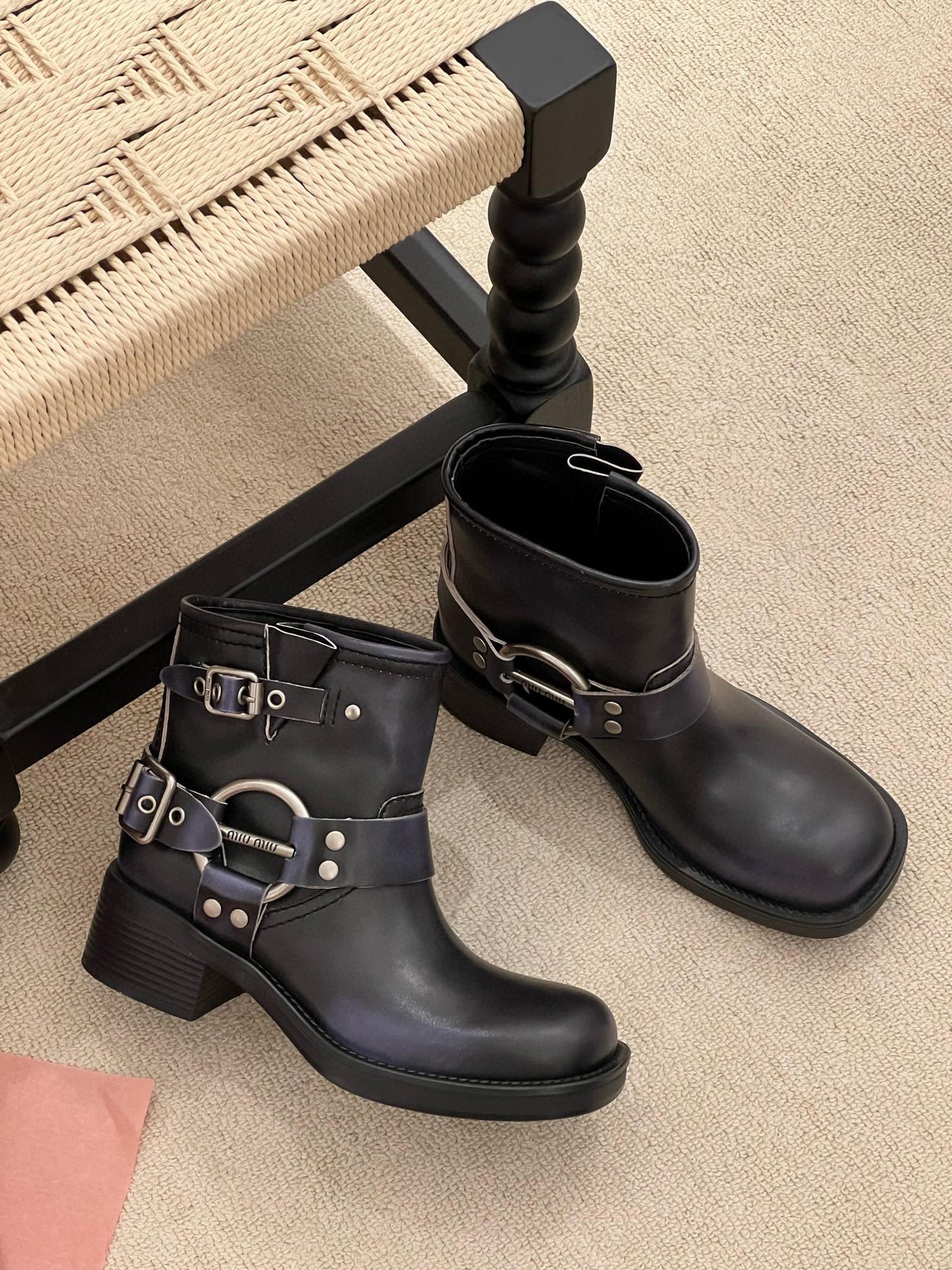 MIU M BOOTS