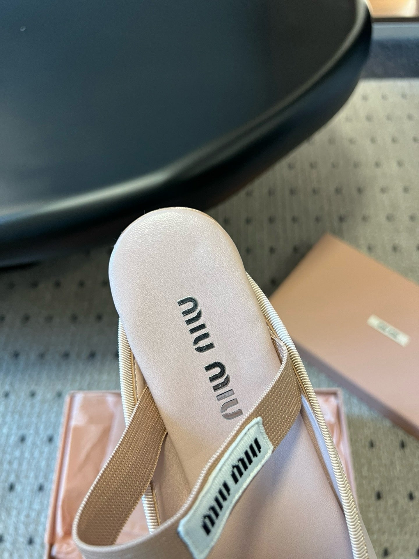MIU M BALLERINA FLATS