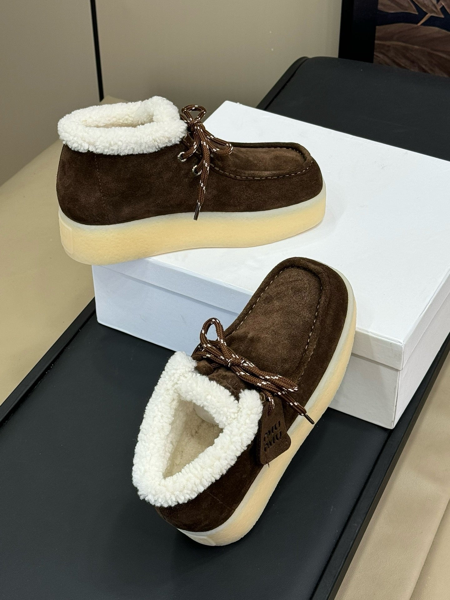MIU M BOOTS