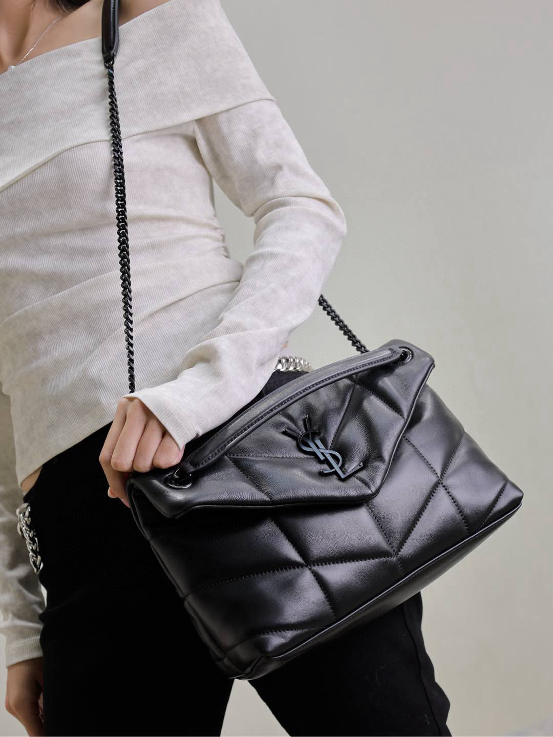 SL LOULOU PUFFER SMALL BAG