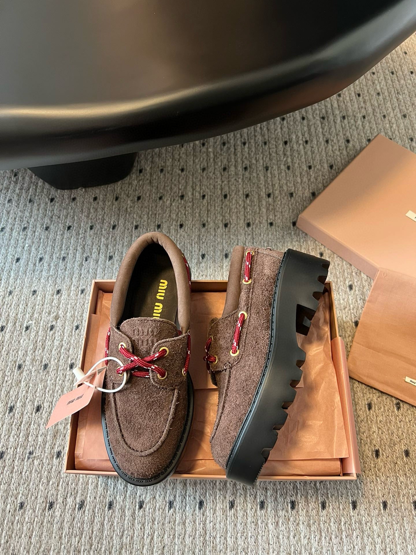 MIU M LOAFERS