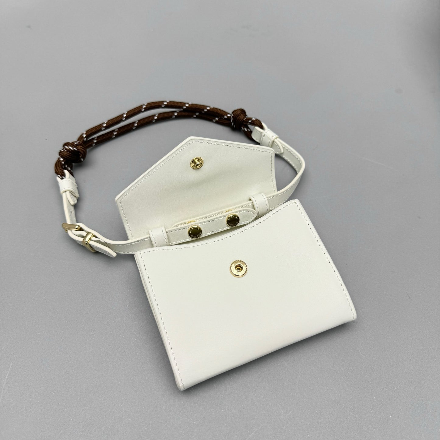 MIU M SHOULDER STRAP WALLET