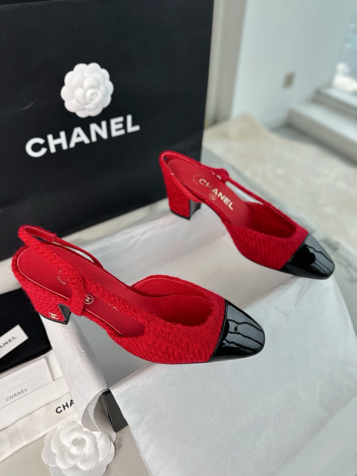 CC SLINGBACK HEELS