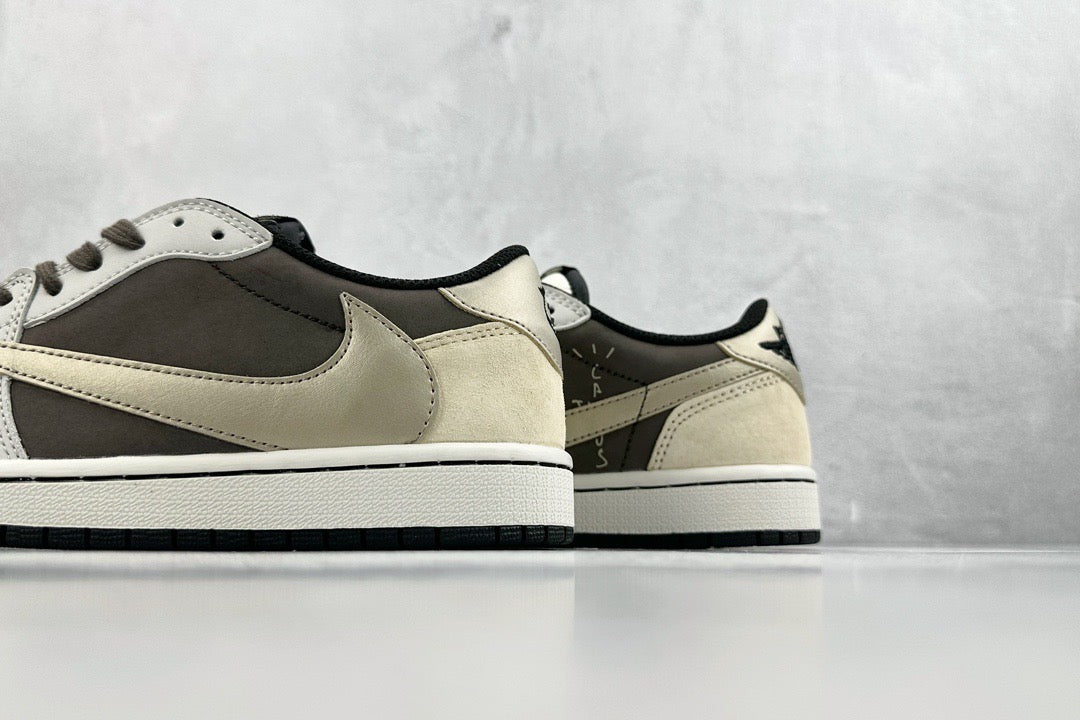 TRAVIS S x JORDAN 1 LOW REVERSE MOCHA