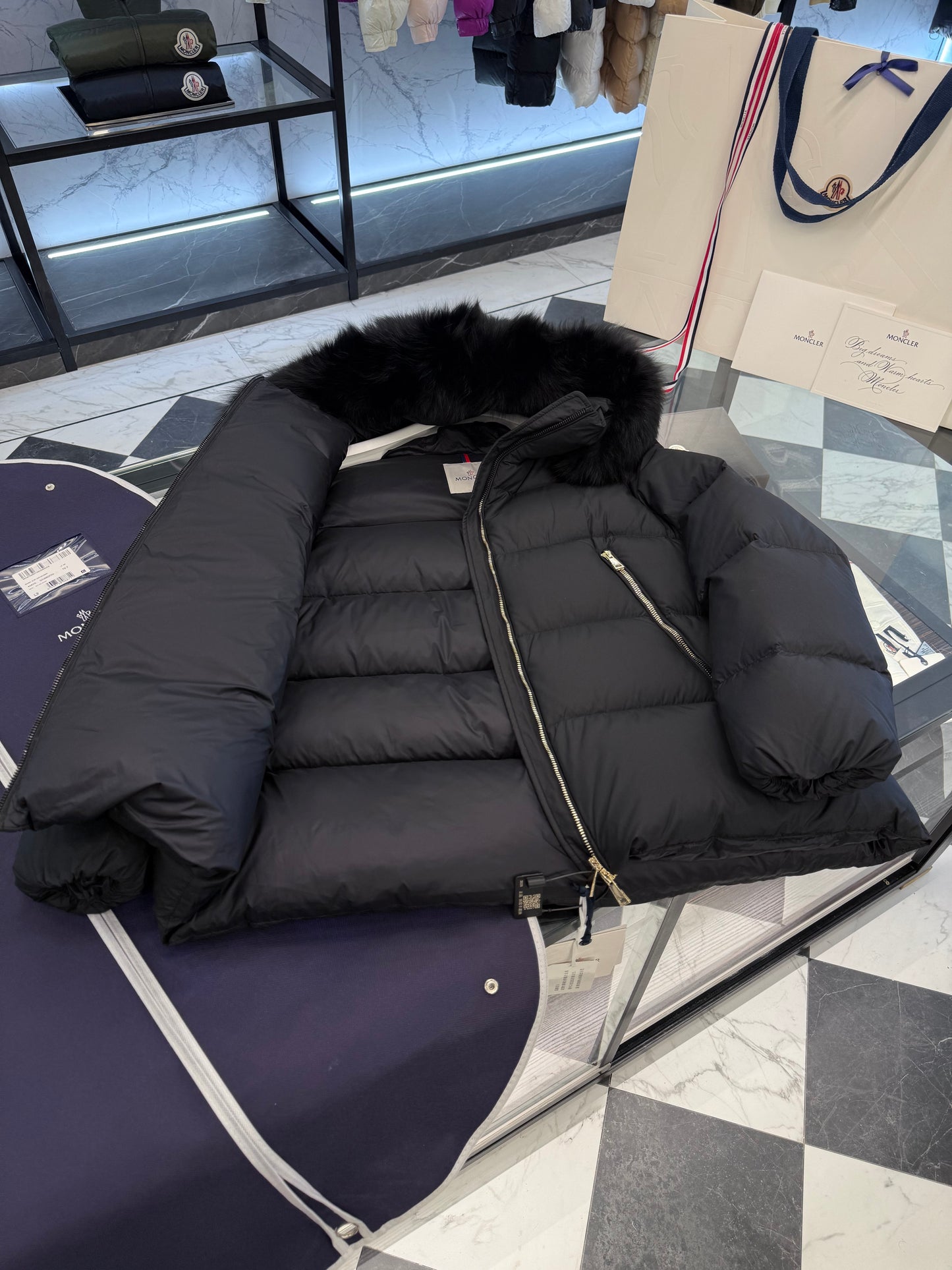 MONC LAICHEFUR JACKET