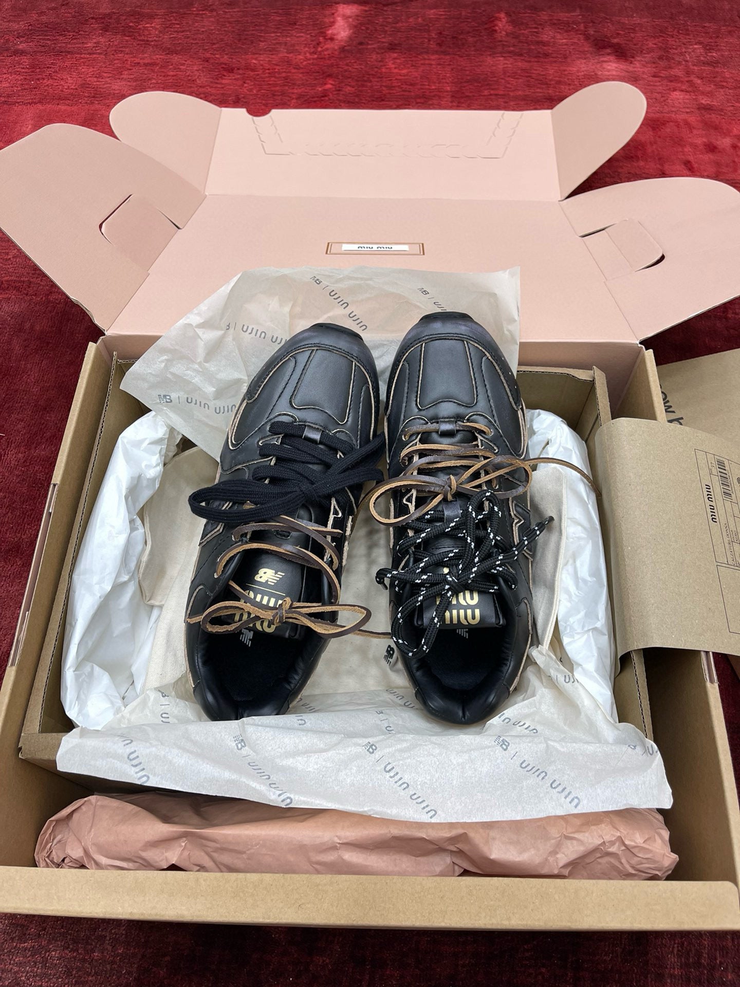 MIU M x NEW BALANCE TRAINERS