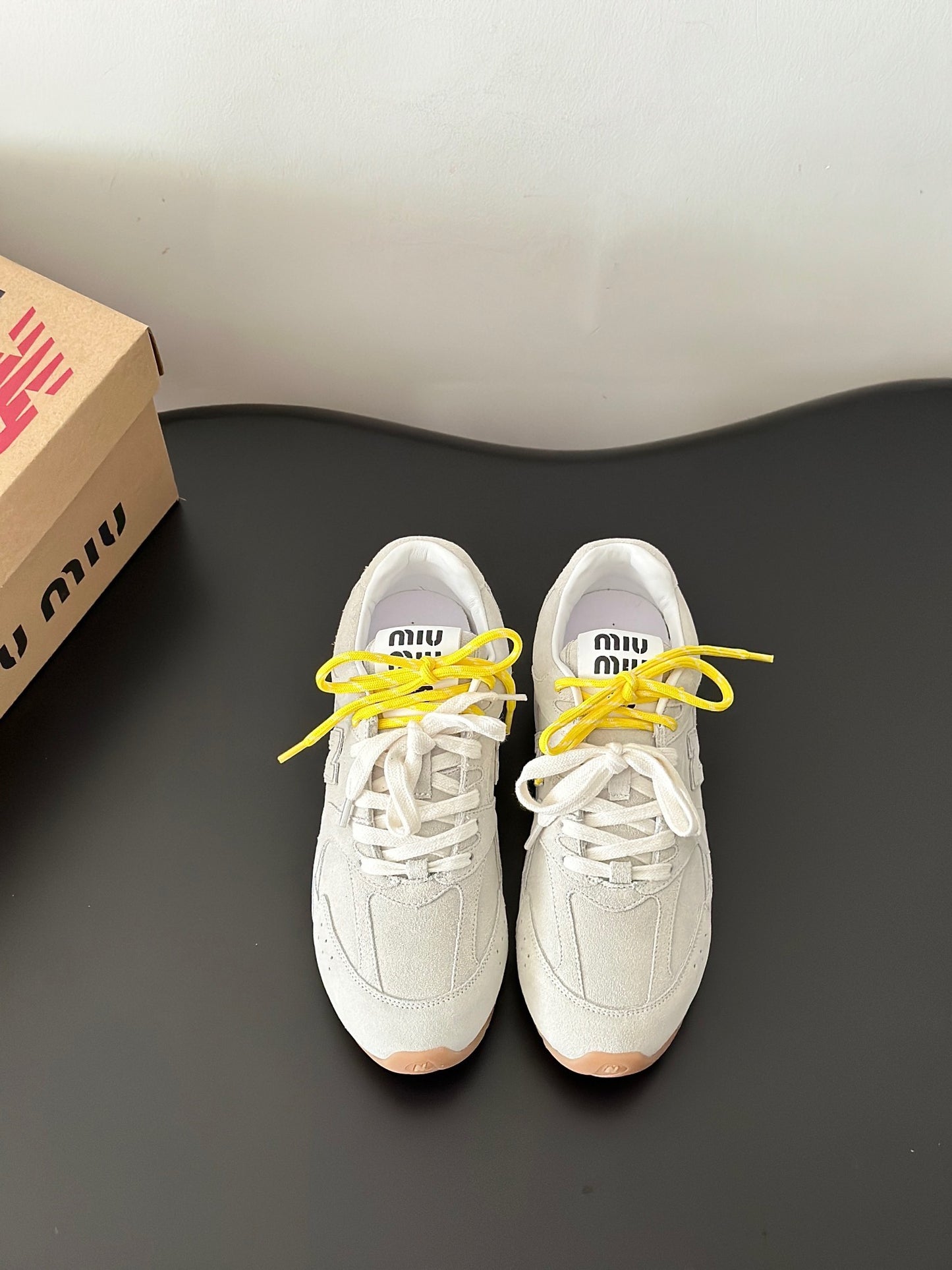 MIU M x NEW BALANCE TRAINERS