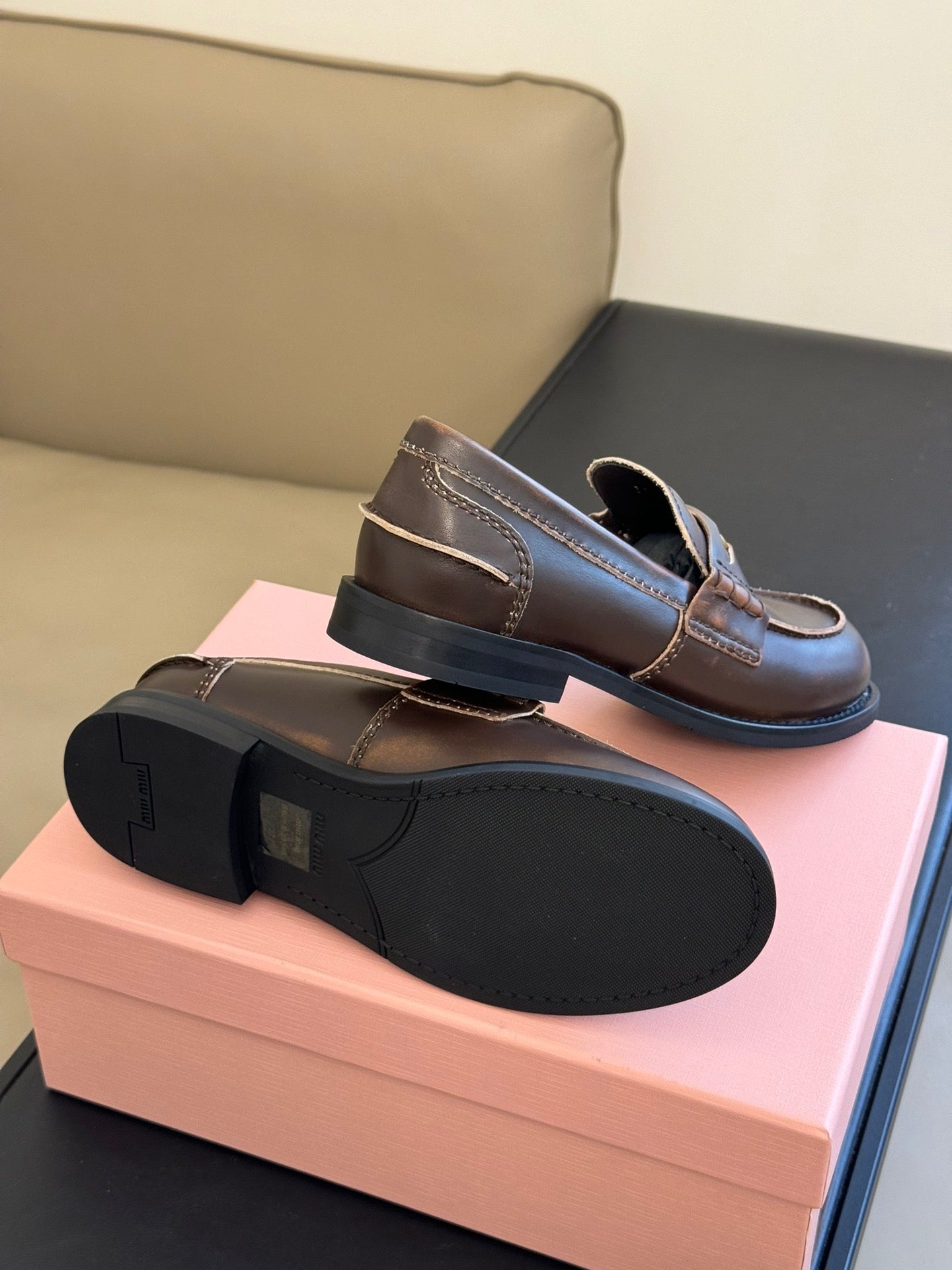 MIU M LOAFERS