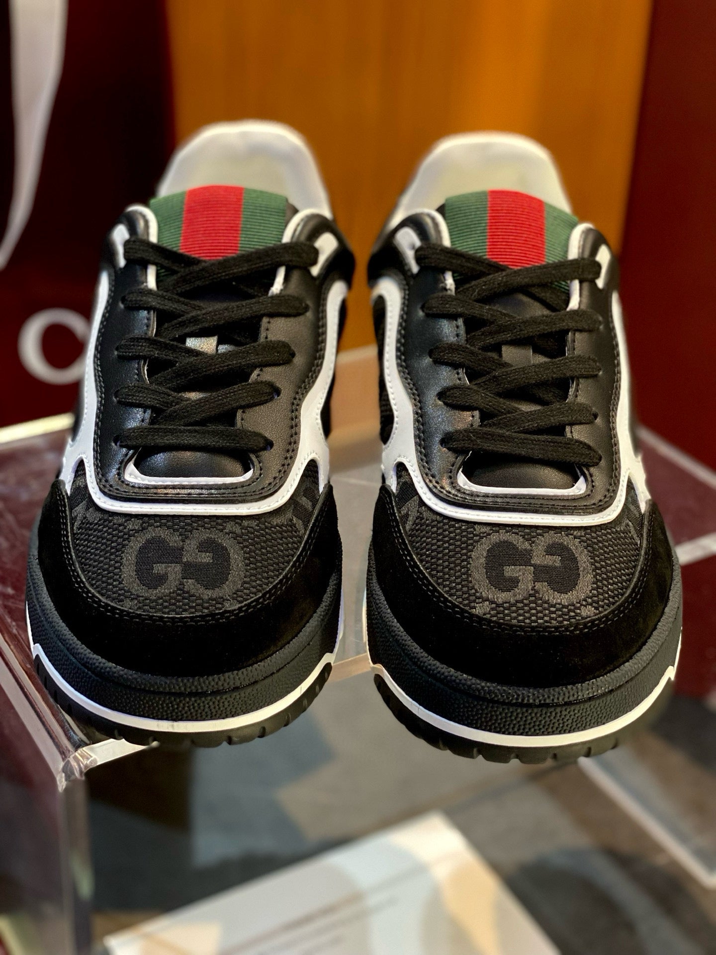 GG RE WEB SNEAKERS