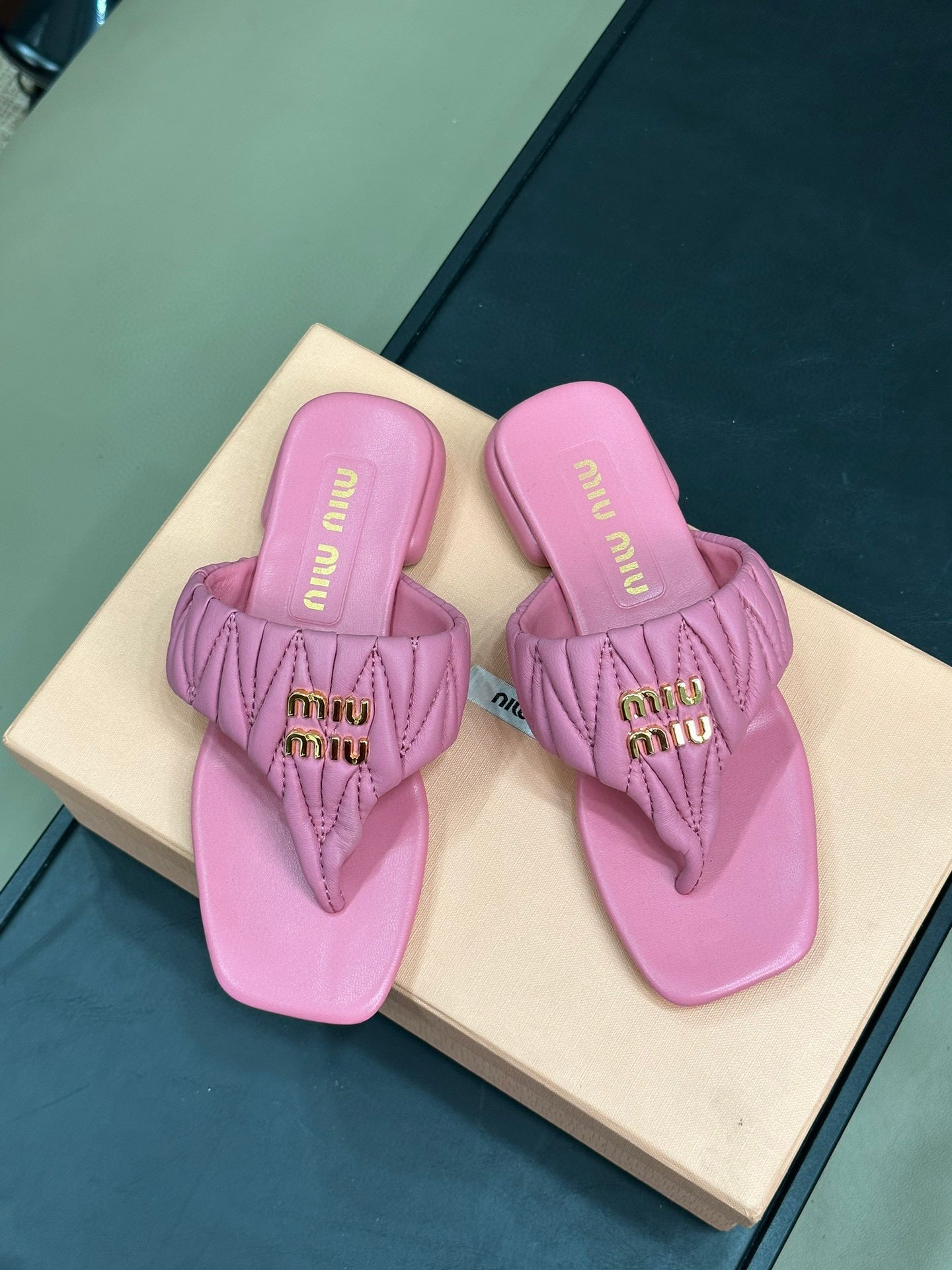 MIU M SANDALS