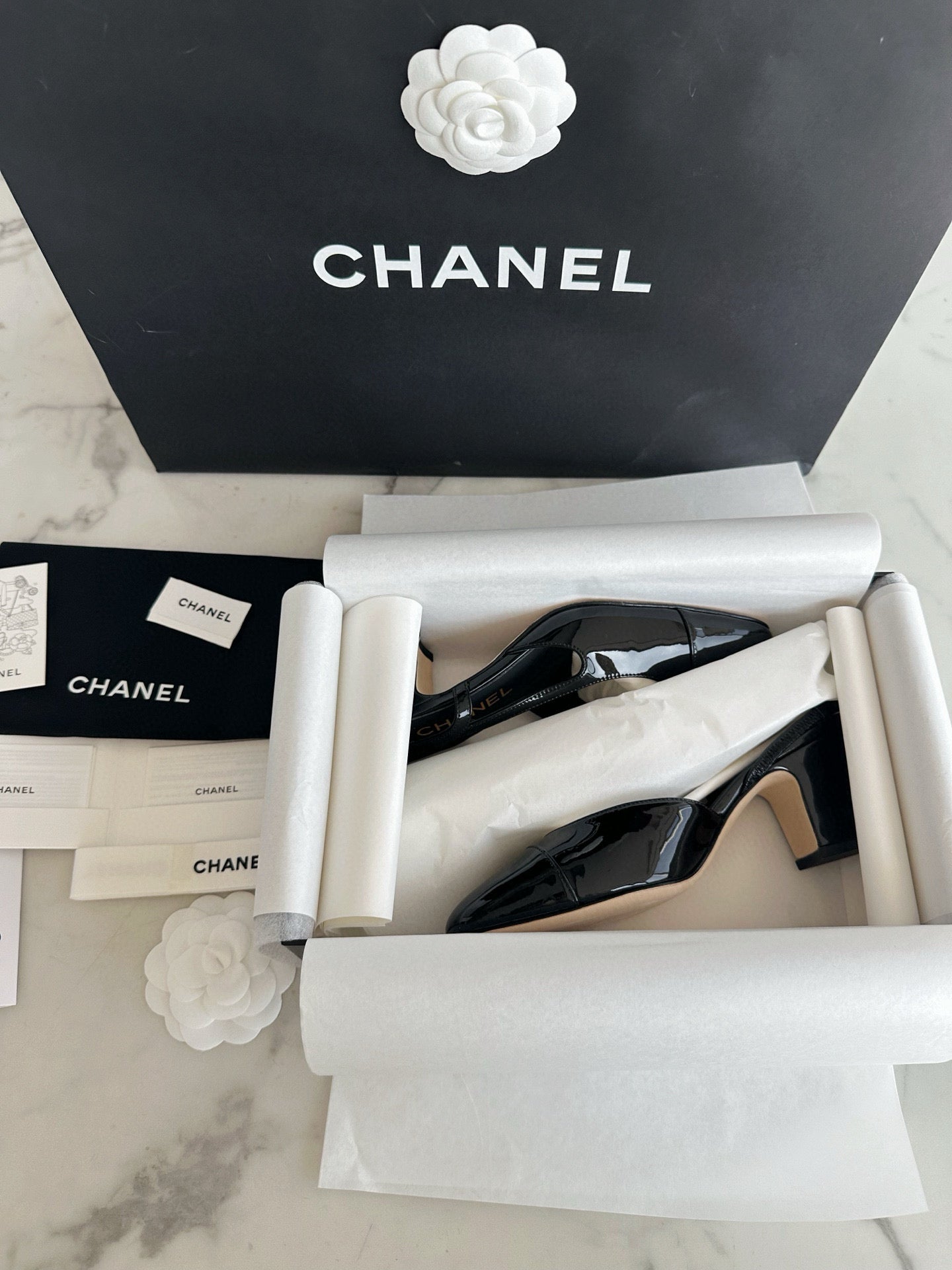 CC SLINGBACK HEELS
