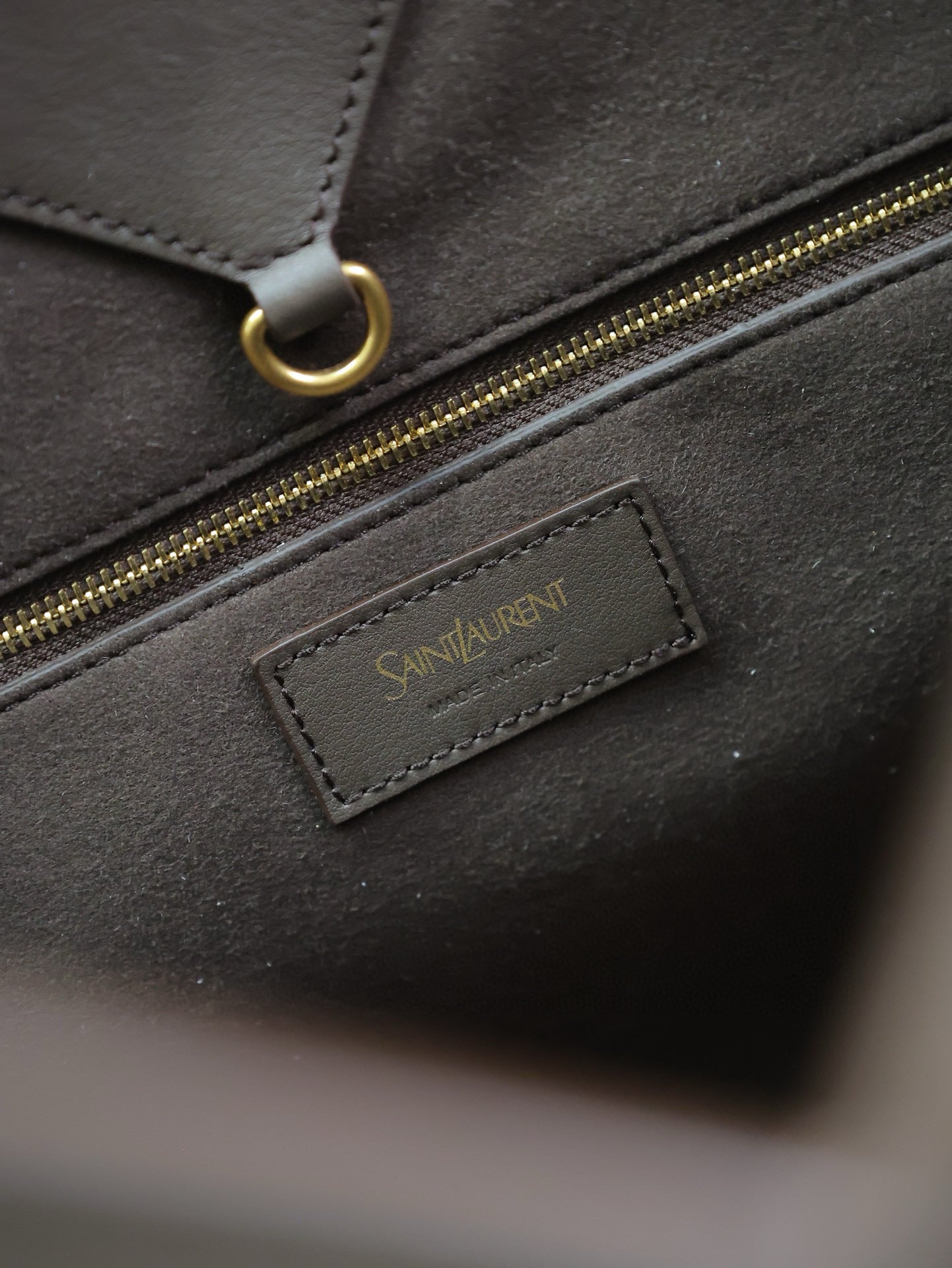 SL Y TOTE IN LEATHER BAG