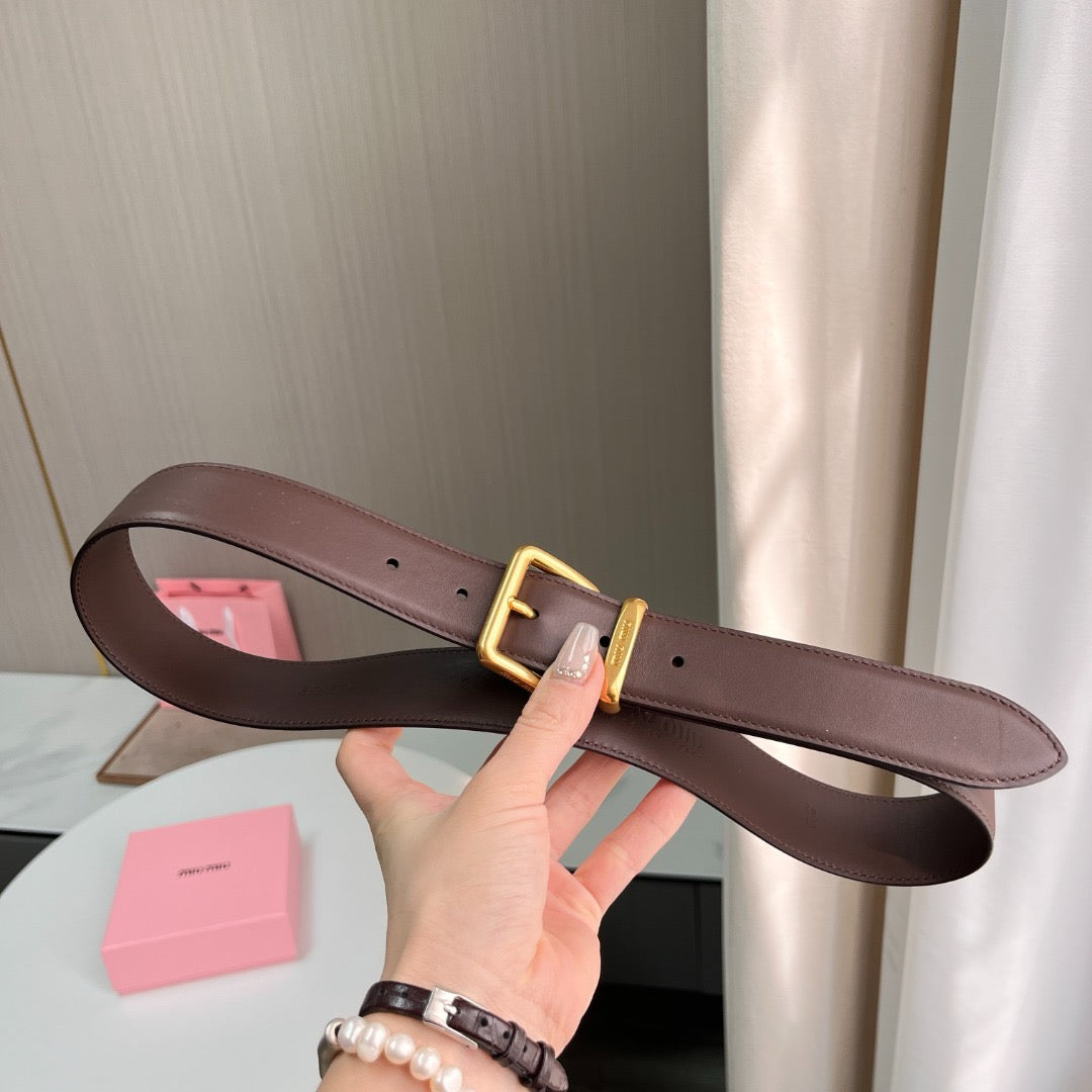 MIU M BELT 3.5 CM
