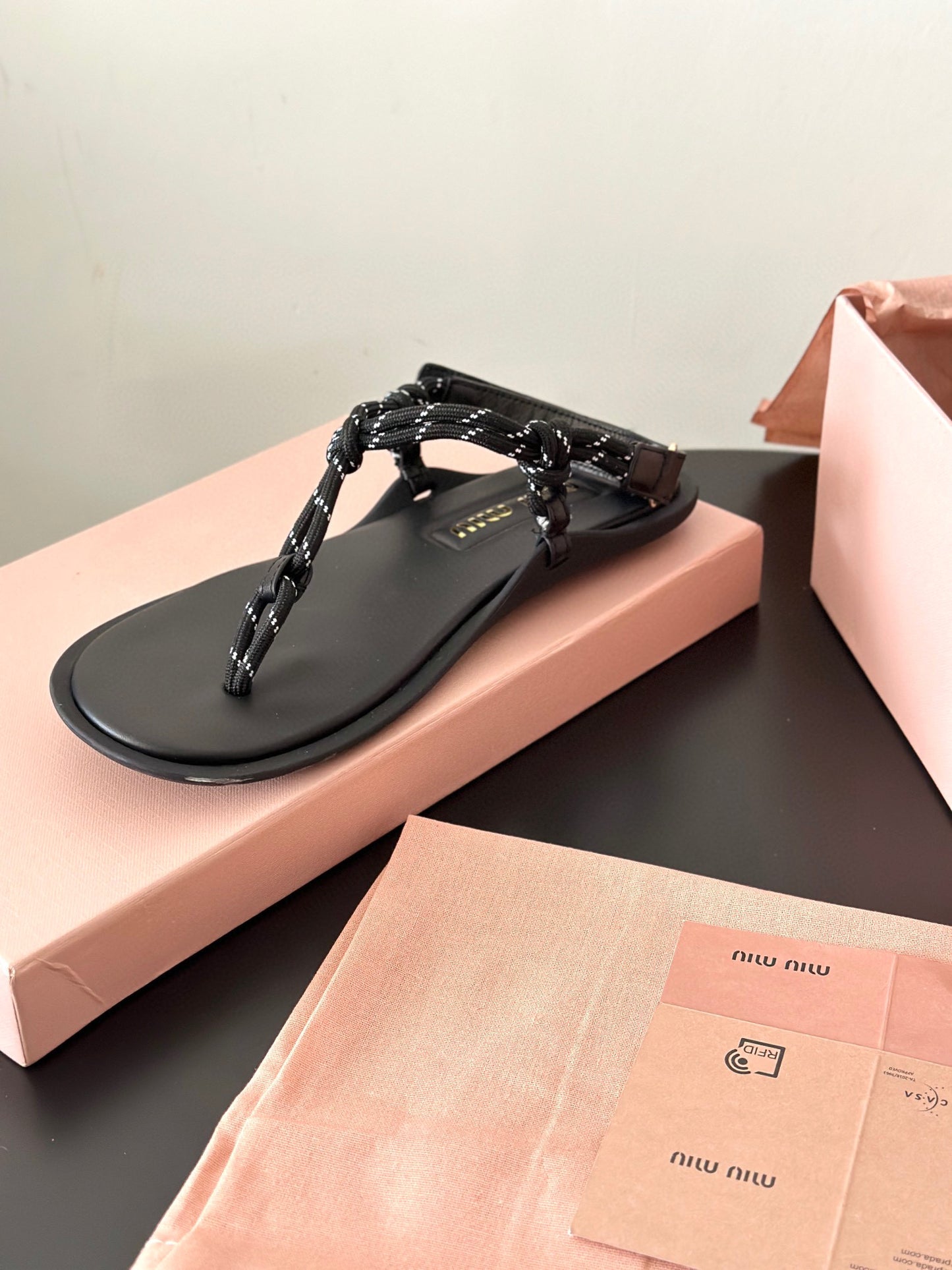 MIU M SANDALS