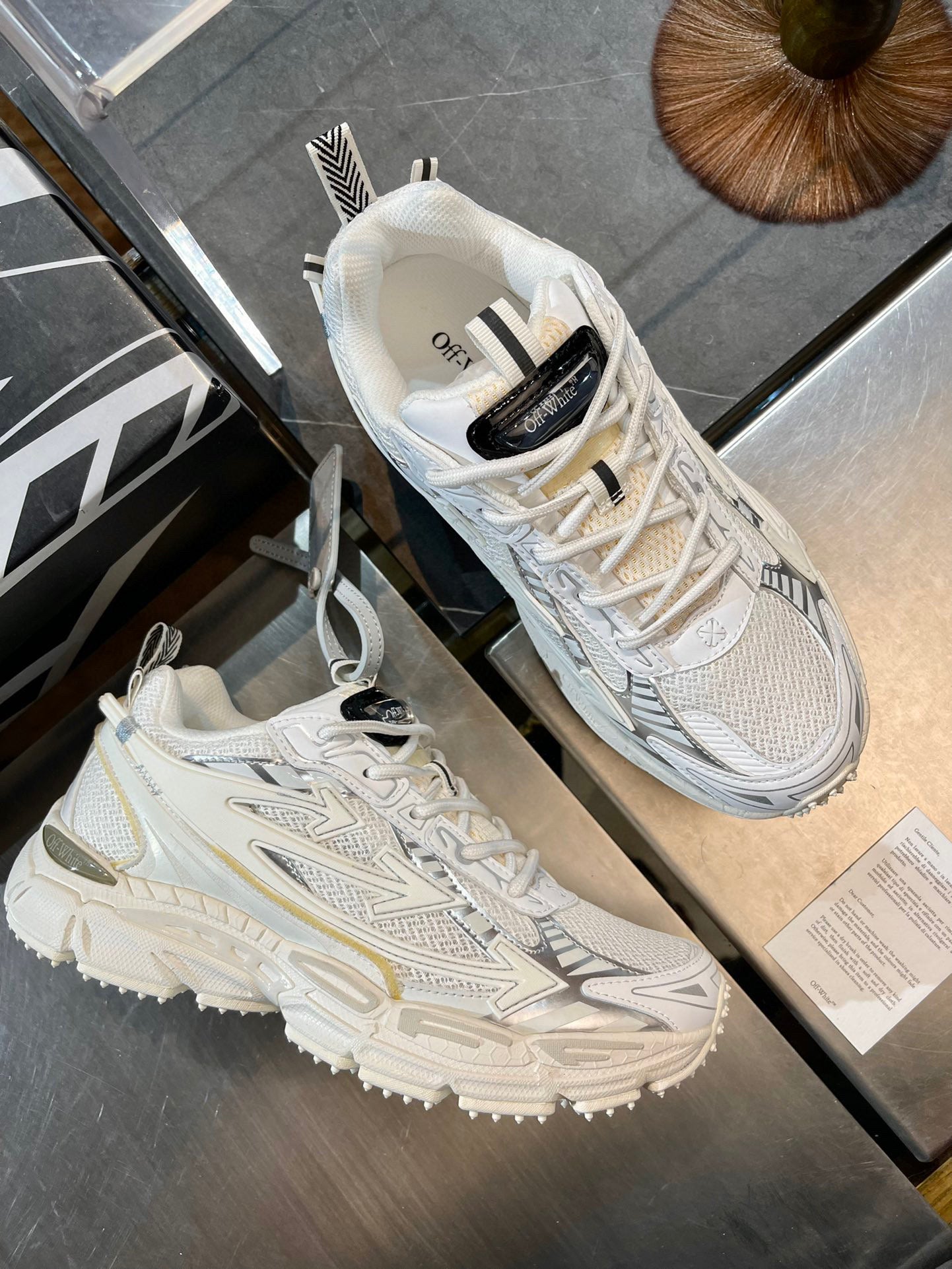 OFF W x VIRGIL ABLOH TRAINERS