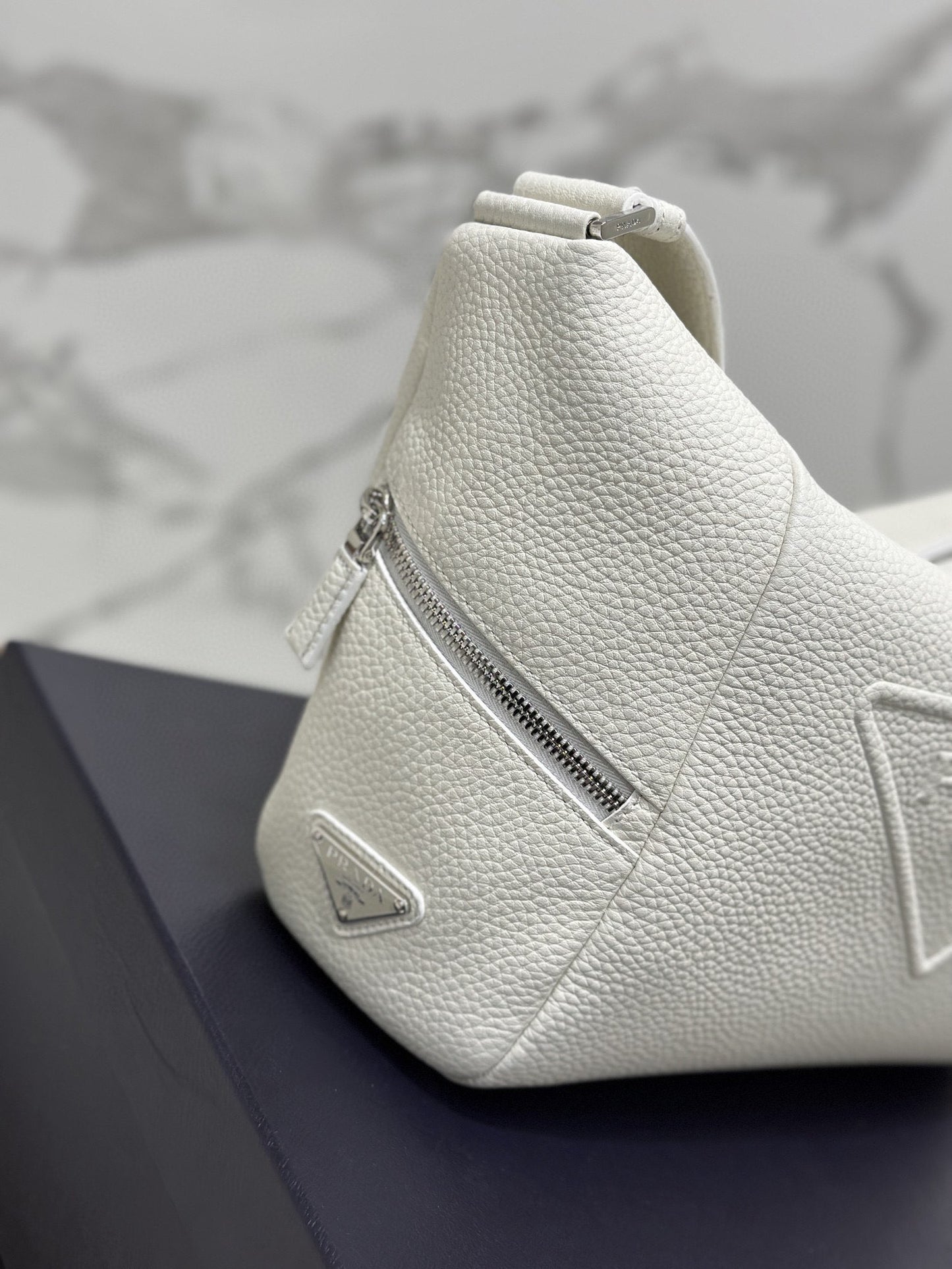 PD LEATHER BAG WITH SHOULDER STRAP