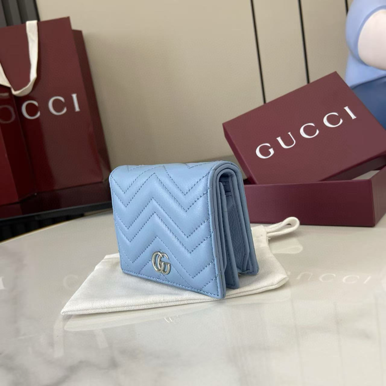 GG MARMONT SMALL WALLET