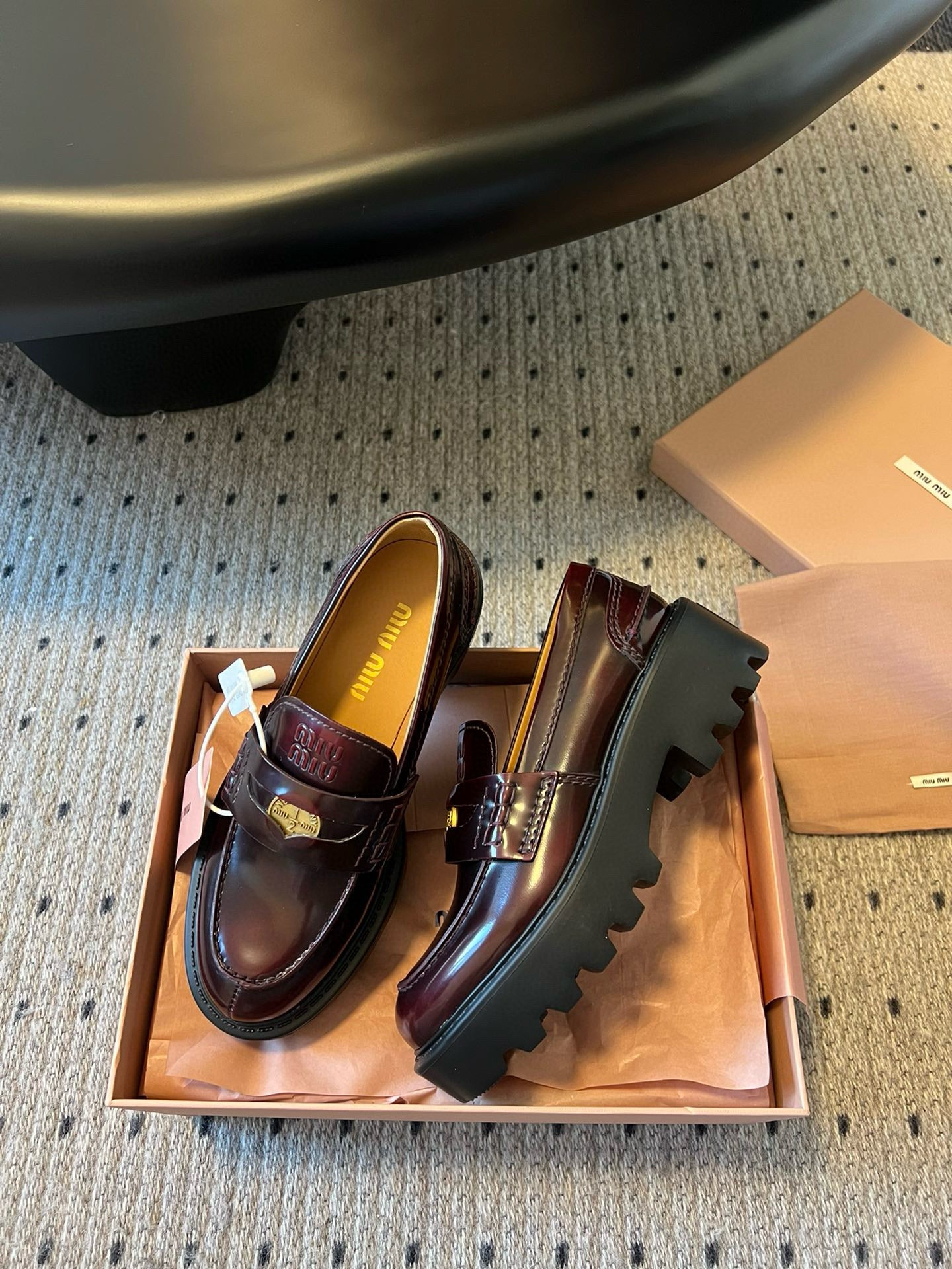 MIU M LOAFERS