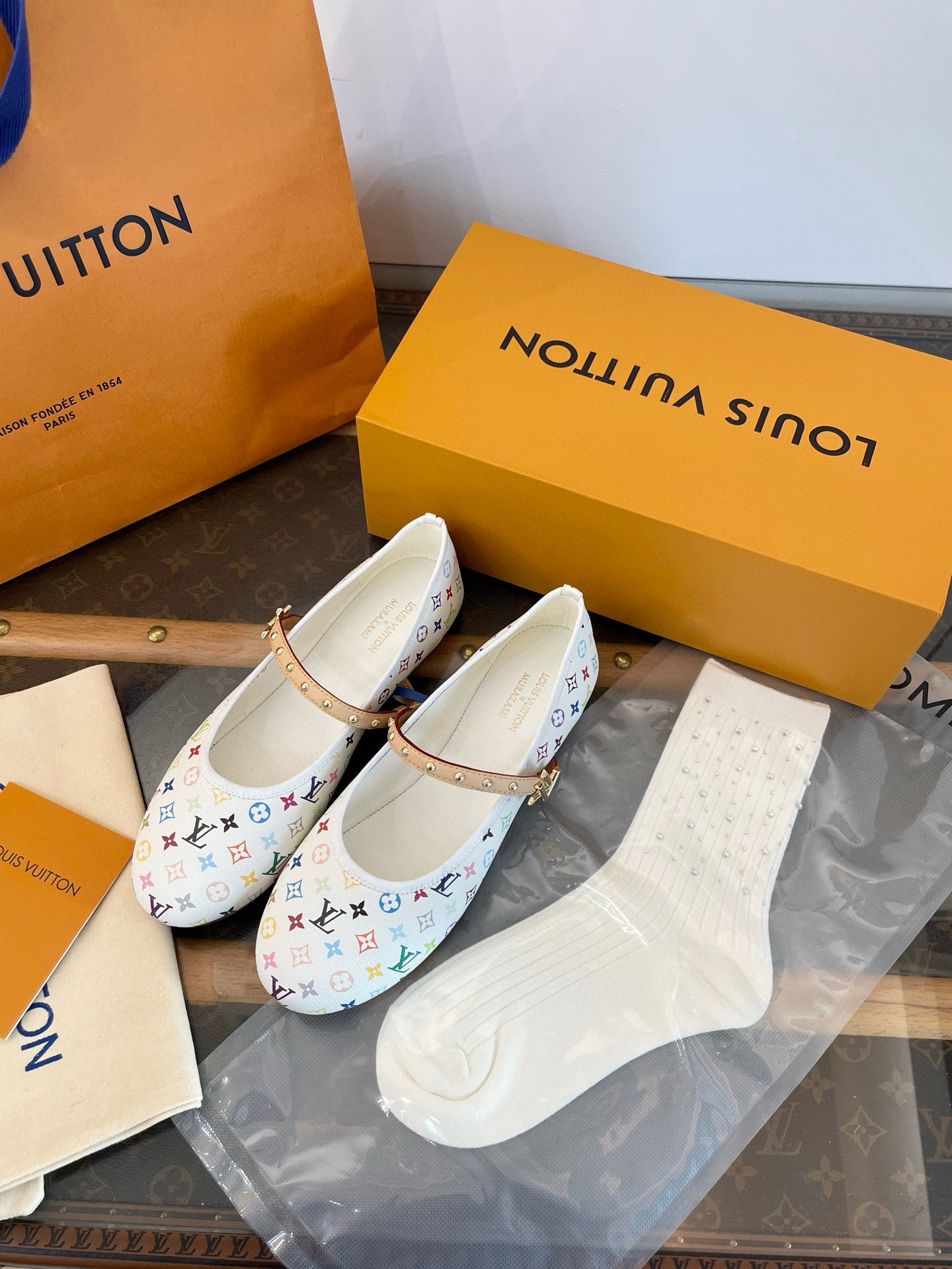 LOU ROMY BALLET FLATS