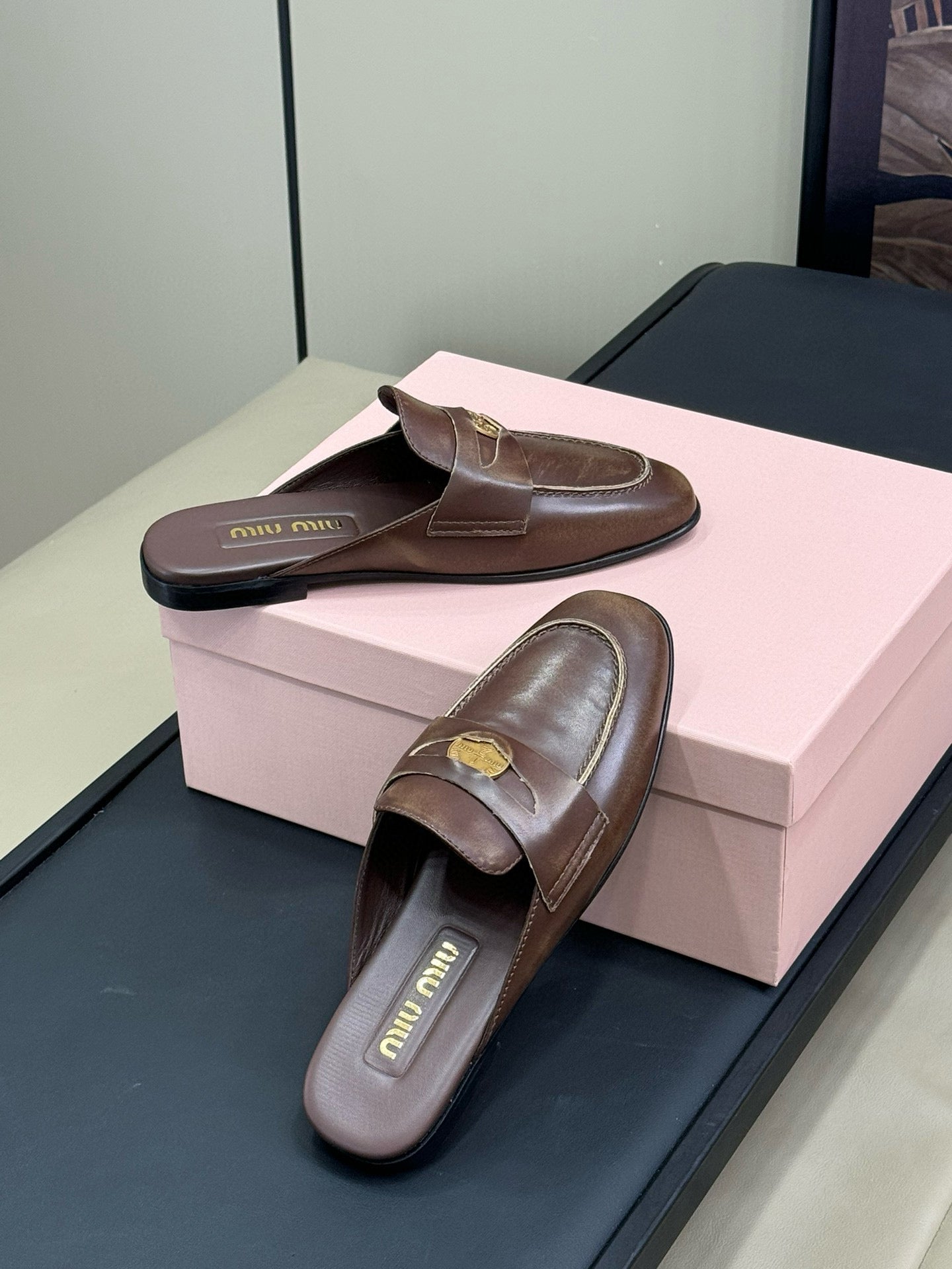 MIU M LOAFERS