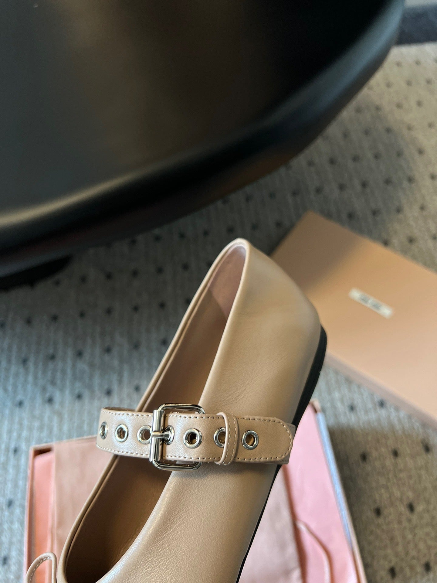 MIU M BALLERINA FLATS