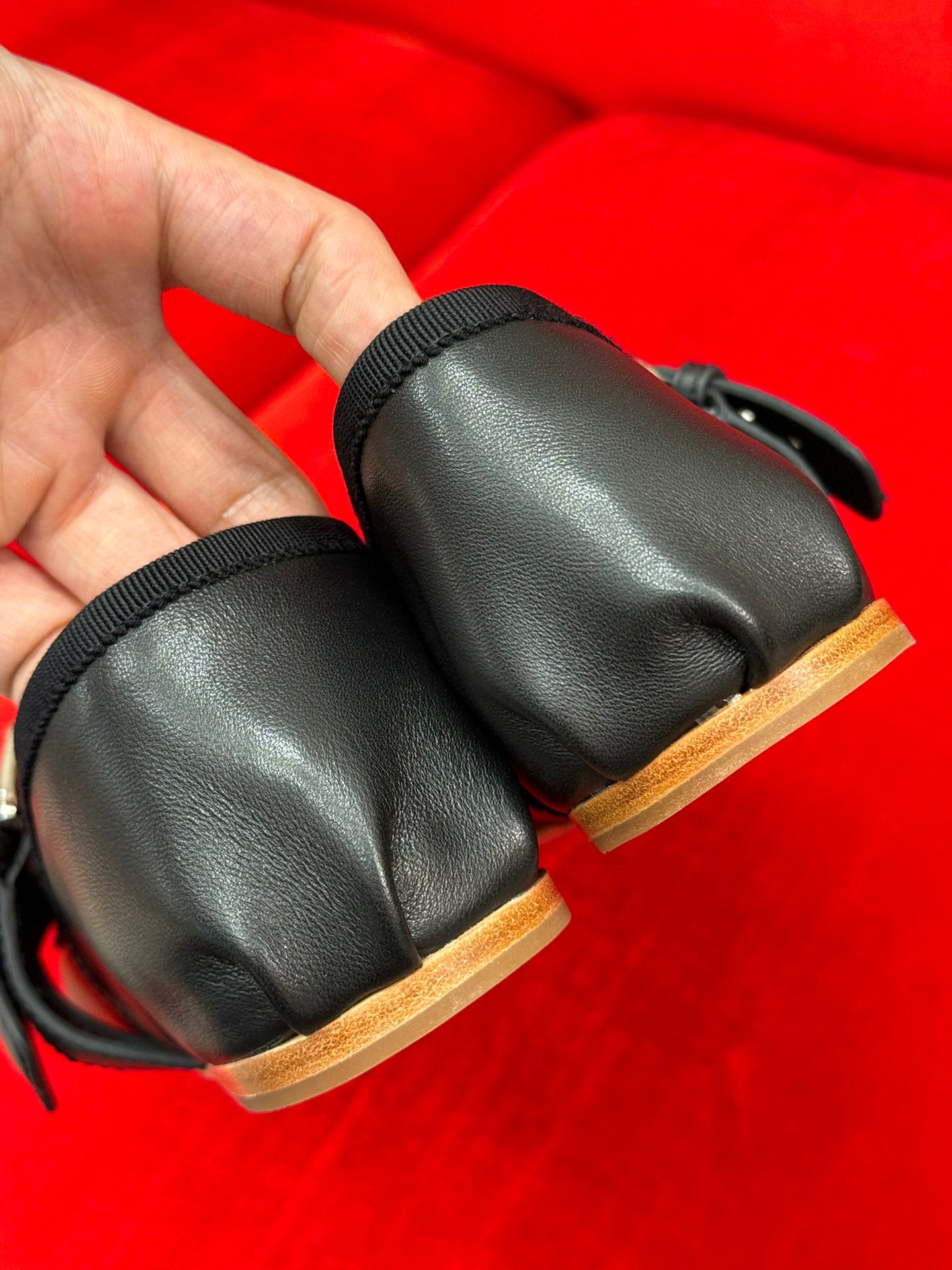 MIU M BALLERINA FLATS