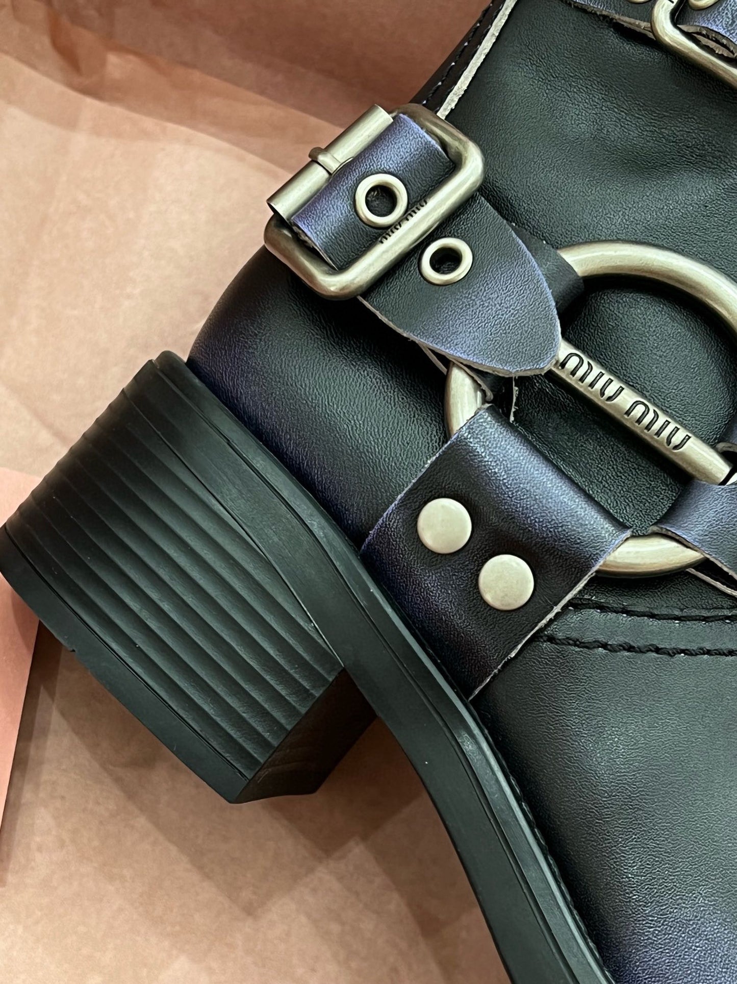 MIU M BOOTS