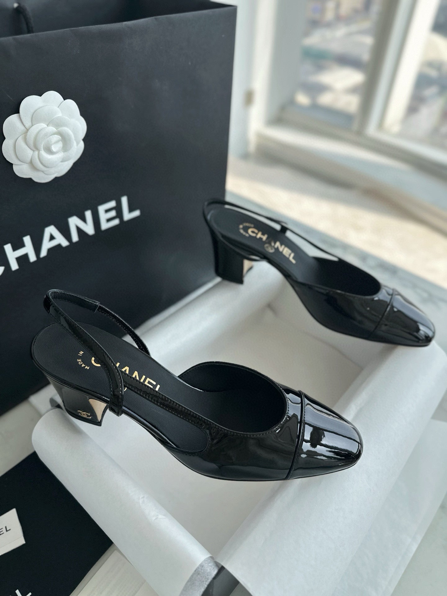 CC SLINGBACK HEELS