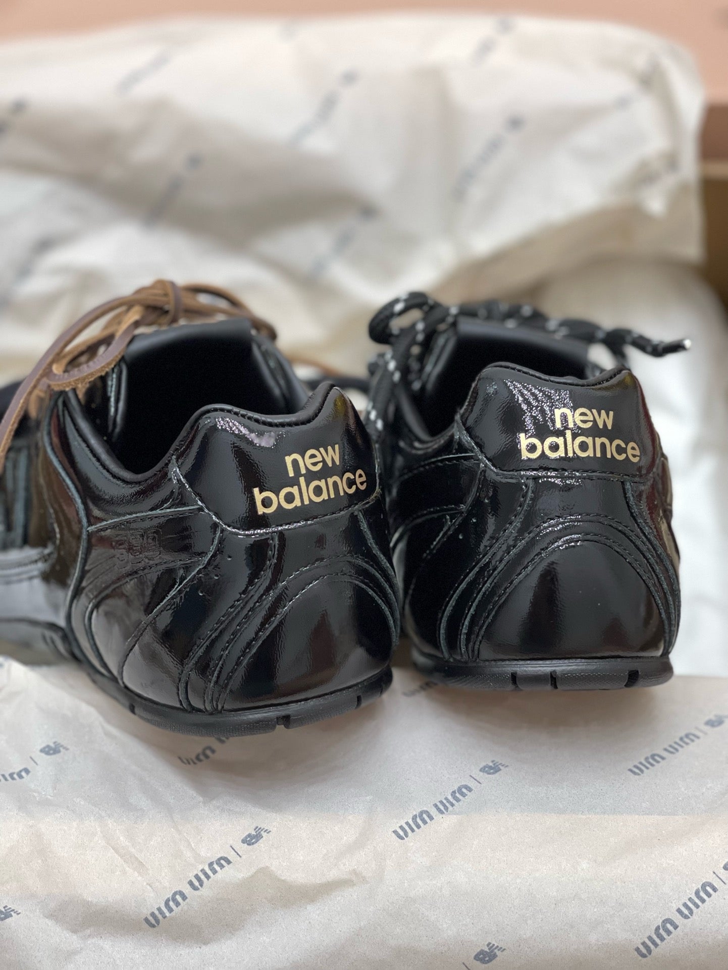 MIU M x NEW BALANCE TRAINERS
