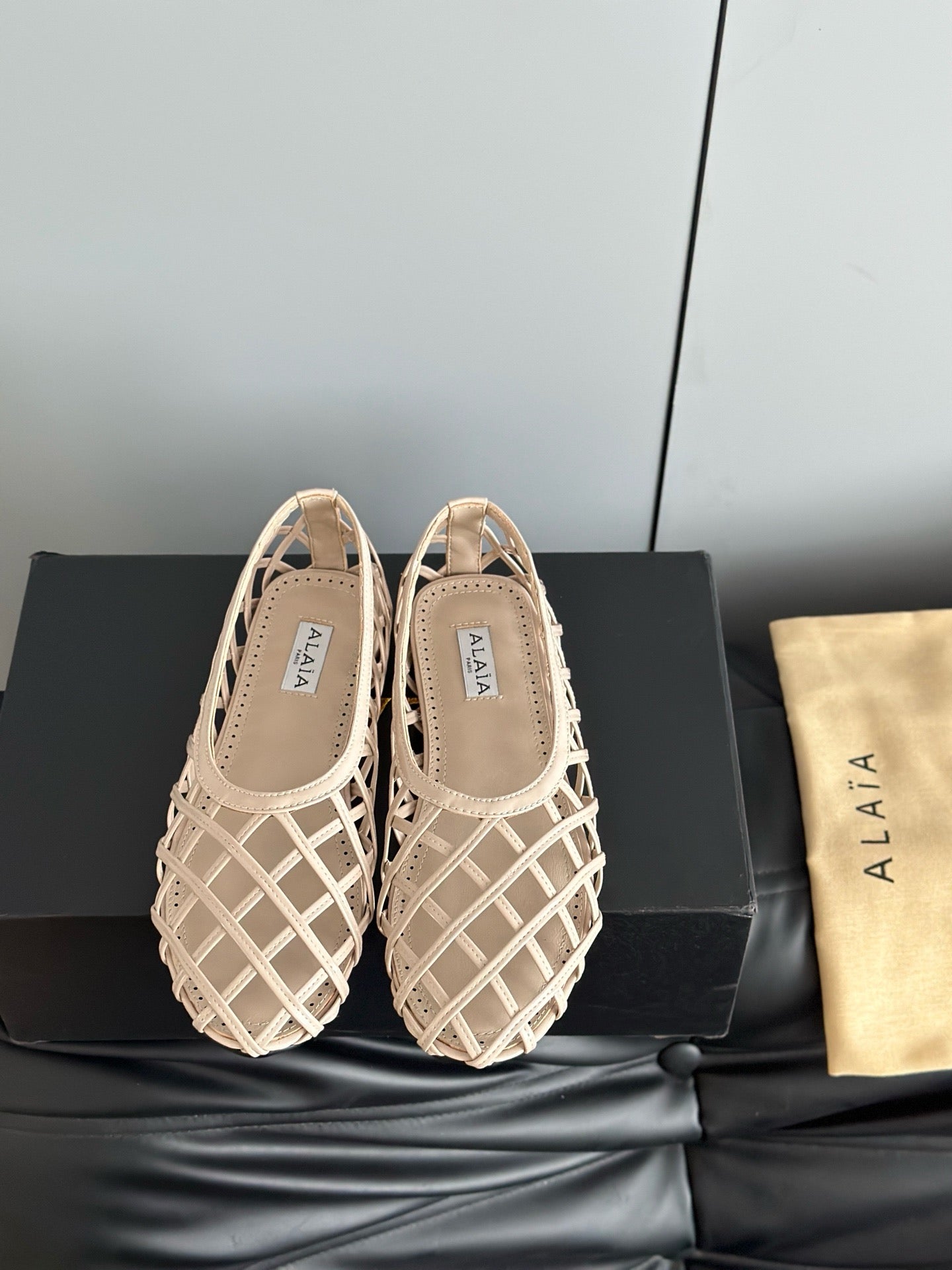 ALAIA BALLET FLATS