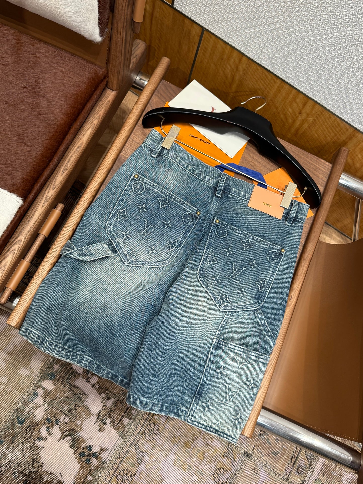 LOU DENIM SHORTS