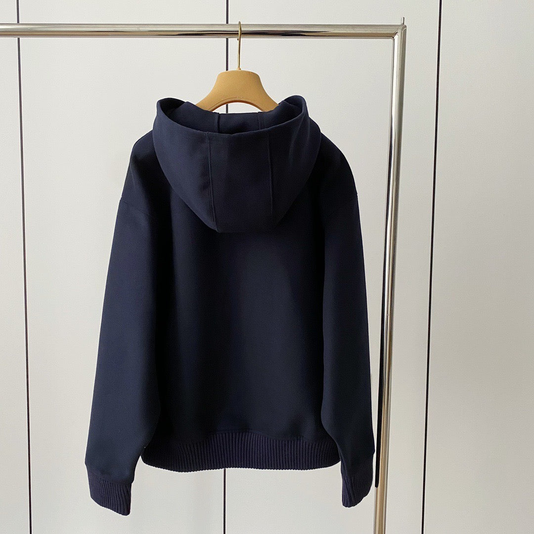 MIU M ZIP HOODIE