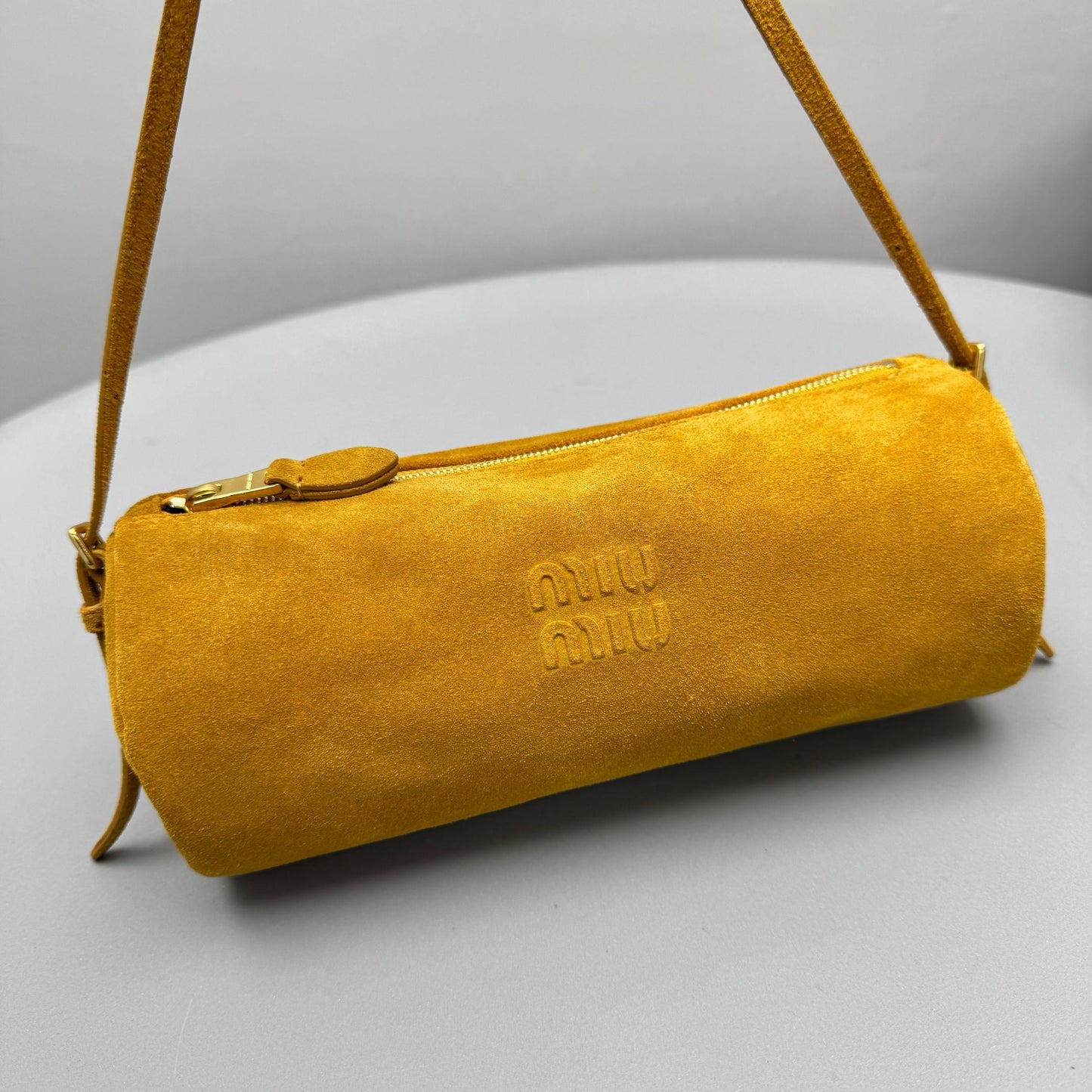 MIU M SUEDE POUCH