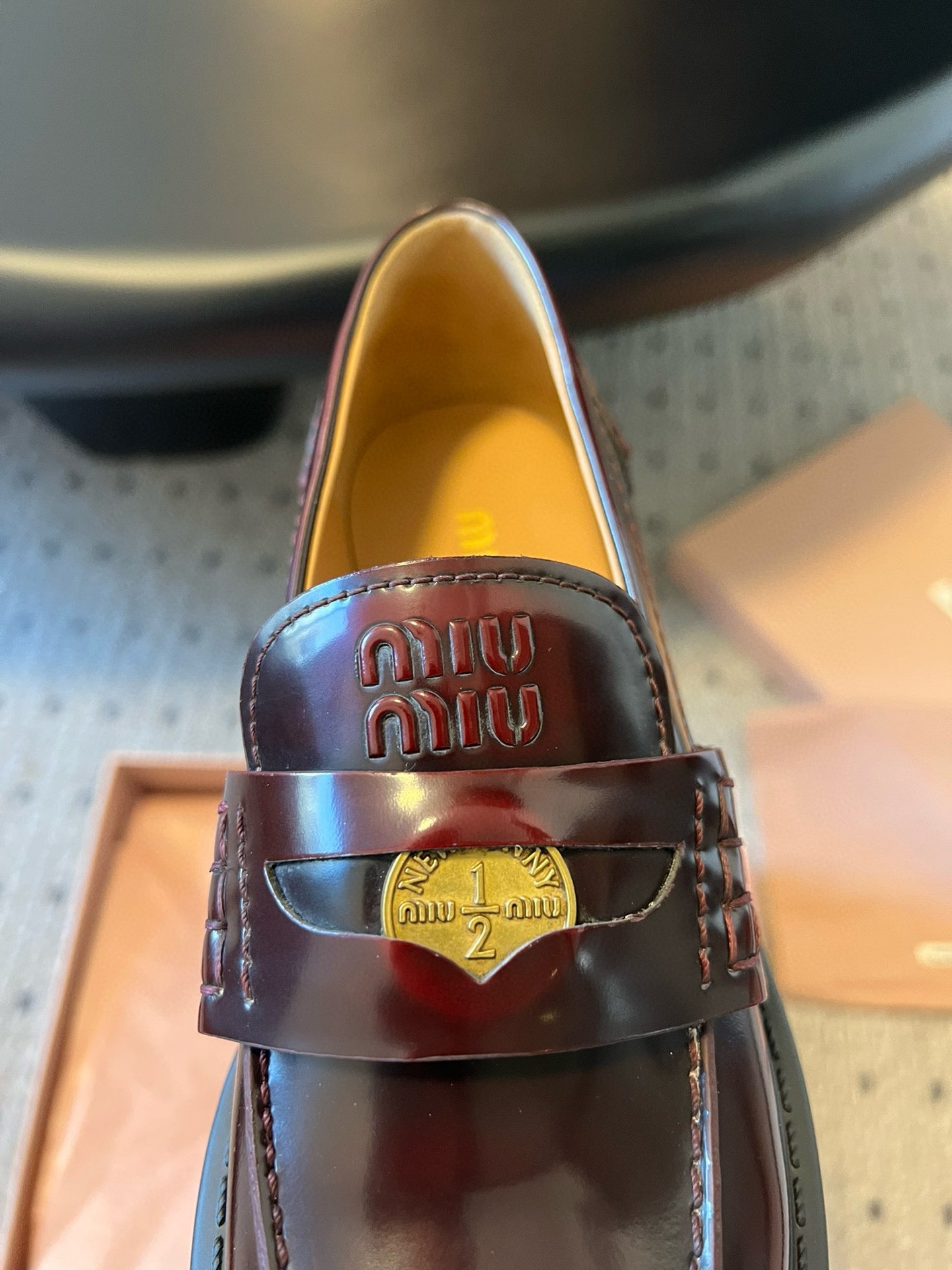 MIU M LOAFERS