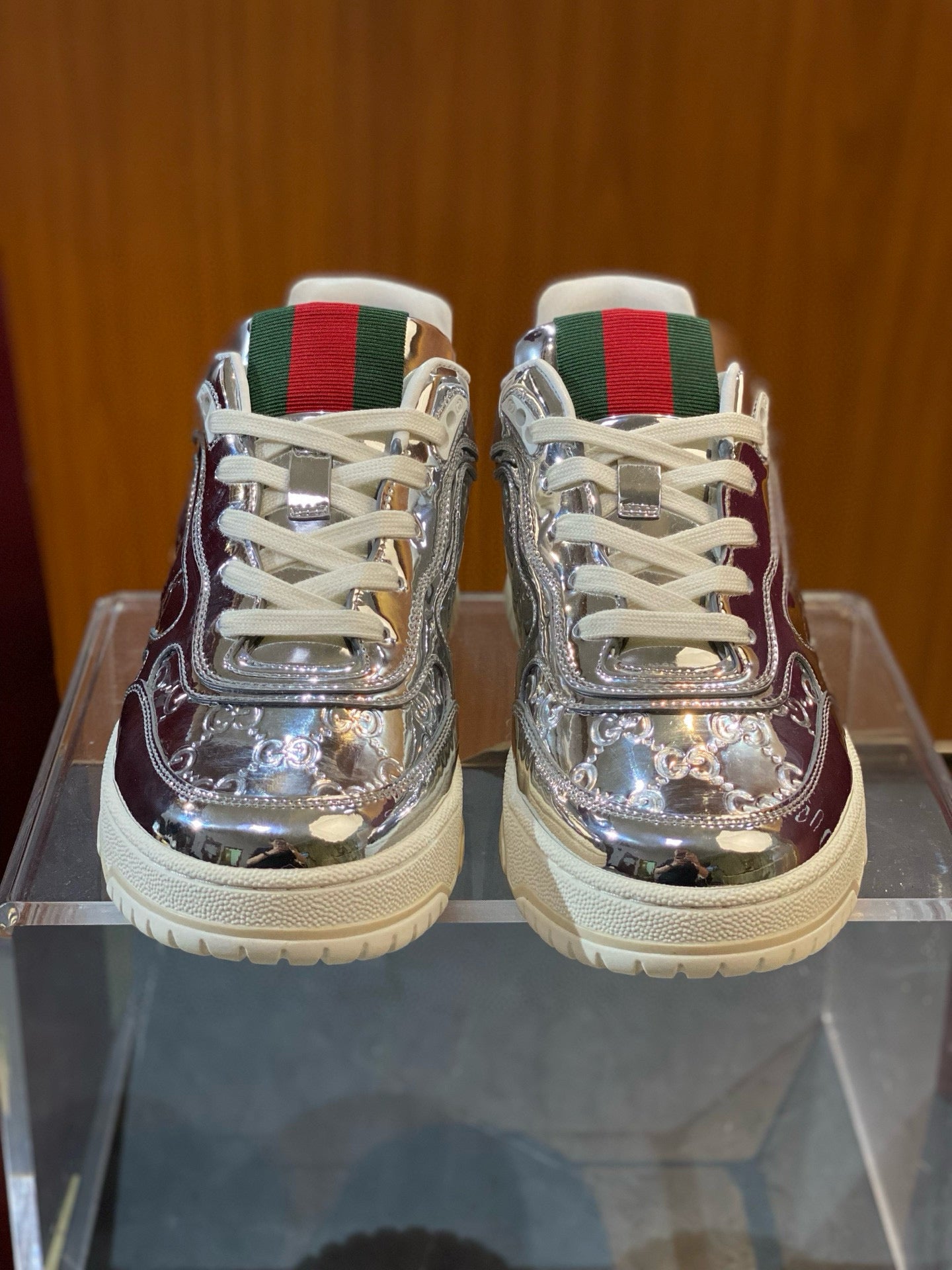 GG RE WEB SNEAKERS