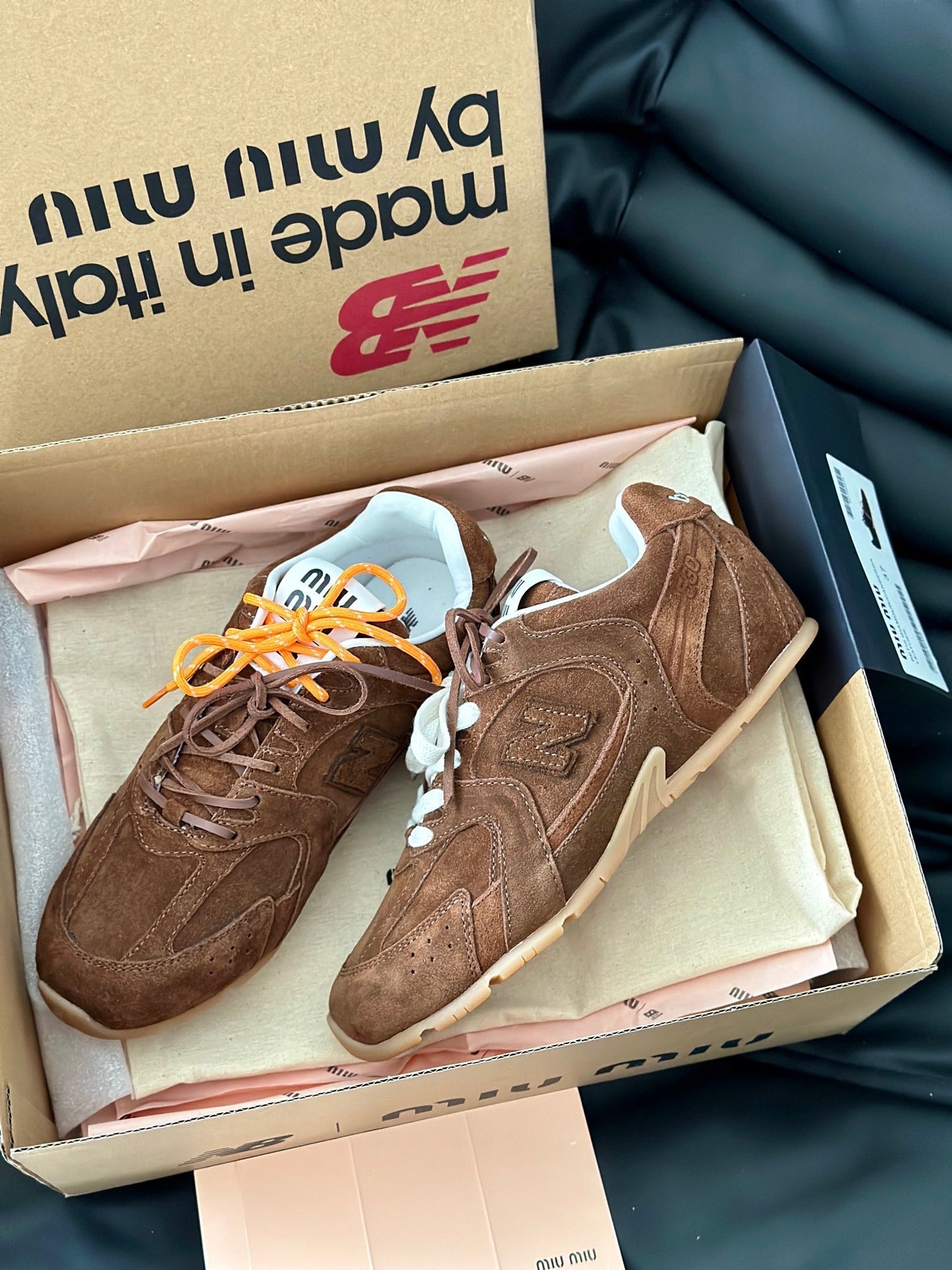 MIU M x NEW BALANCE TRAINERS