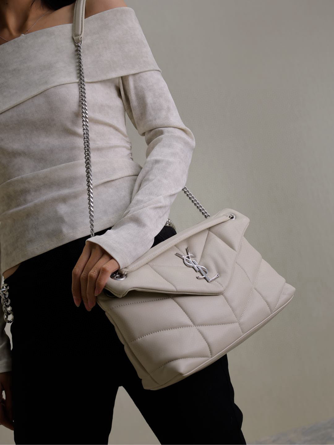 SL LOULOU PUFFER SMALL BAG